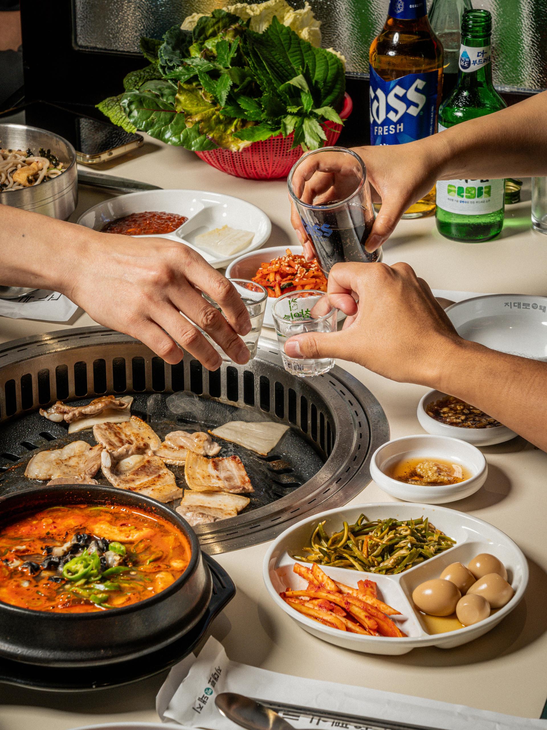 지대로 맛돼지 냉삼 촬영 플레이스촬영 14 - 소몽스튜디오