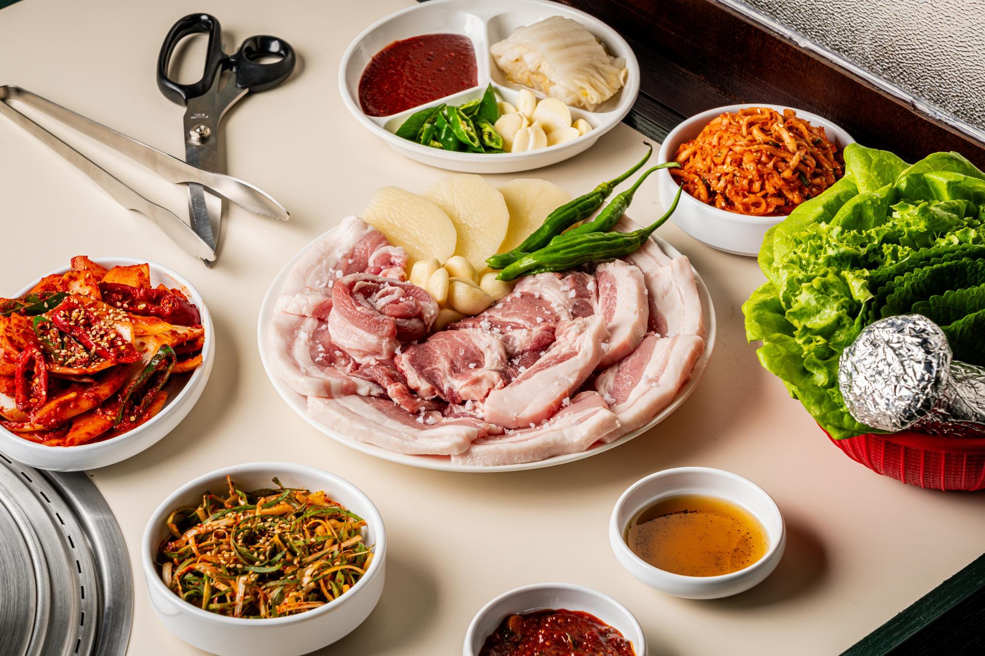 지대로 맛돼지 고깃집 메뉴판 사진 메뉴촬영 12 - 소몽스튜디오