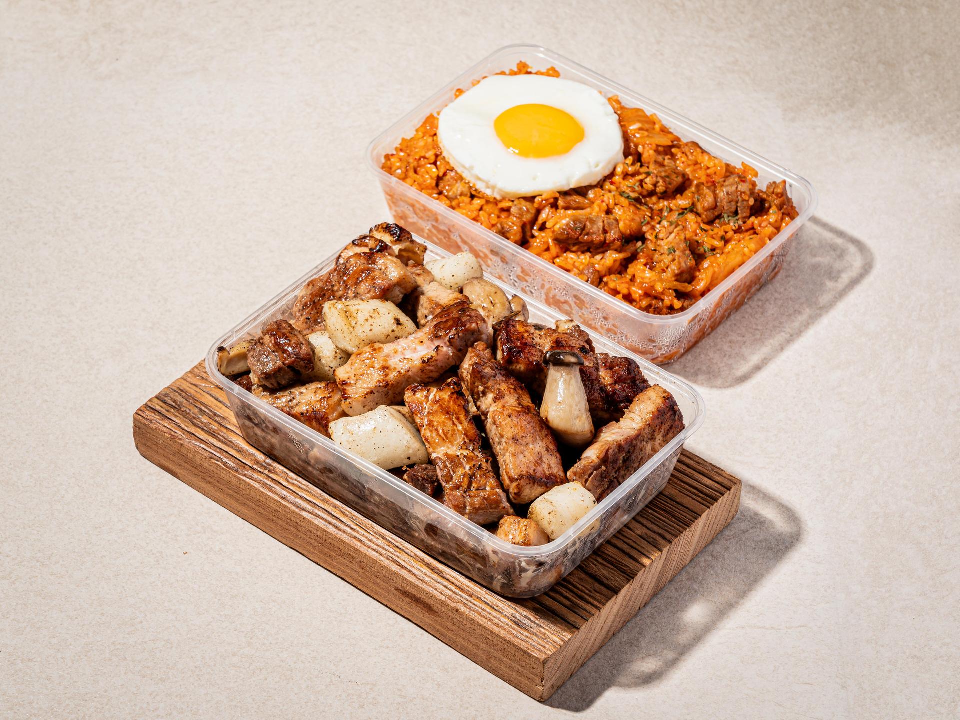 산왕돼지집 배달음식사진 - 사이드 메뉴 컷