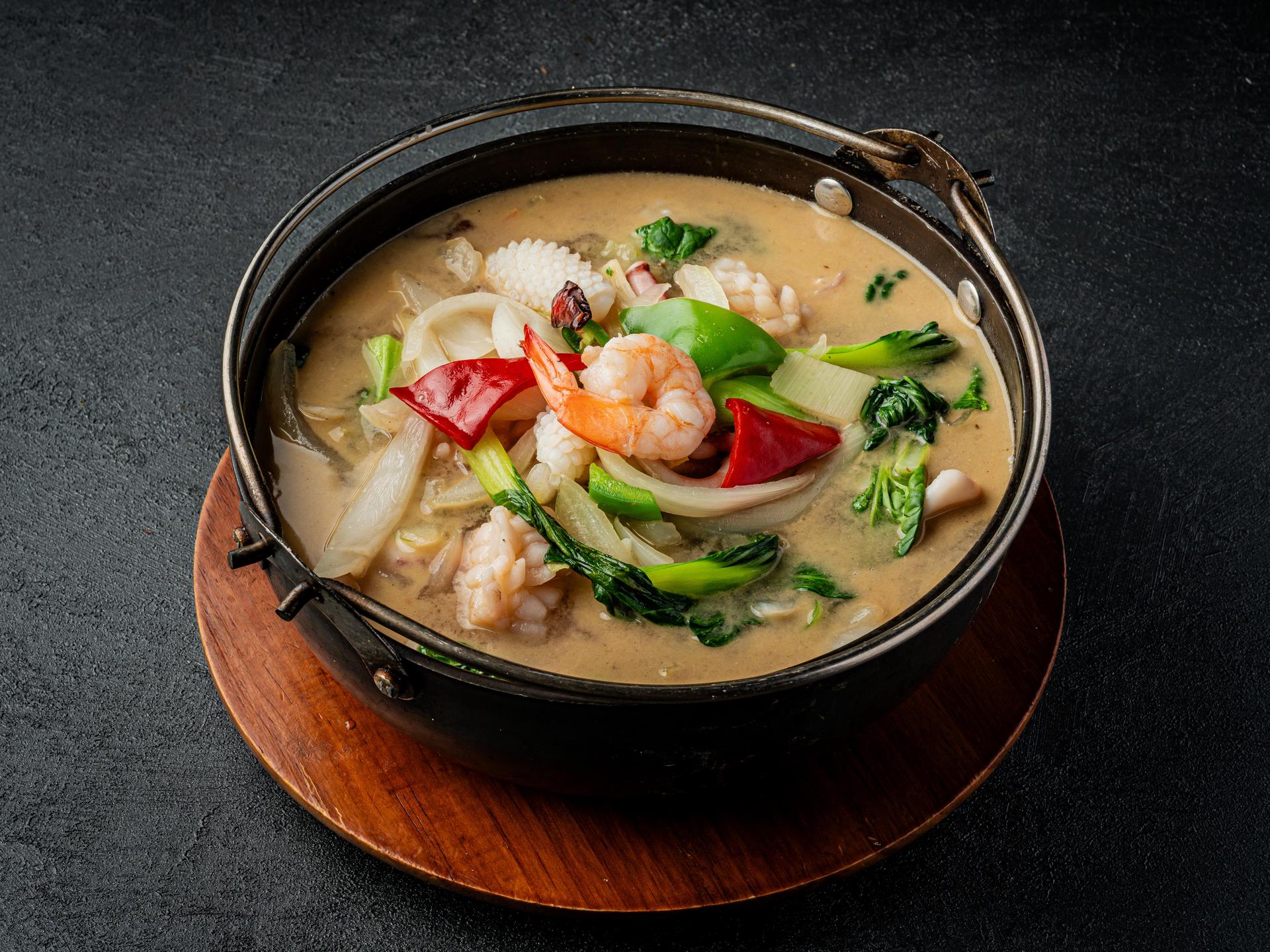 명정루 배달음식사진 - 메뉴 컷 (한상 차림 컷)