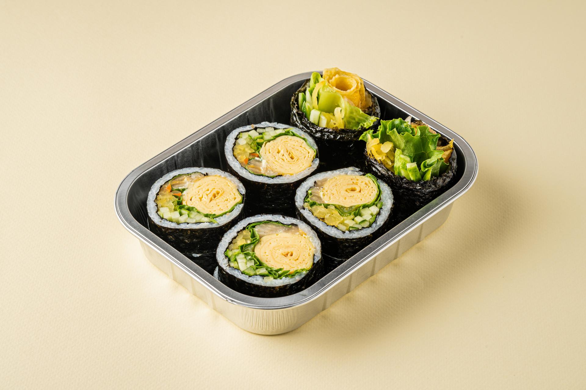 노원 공릉 김밥 배민 사진촬영, 배달 용기 단면 정렬