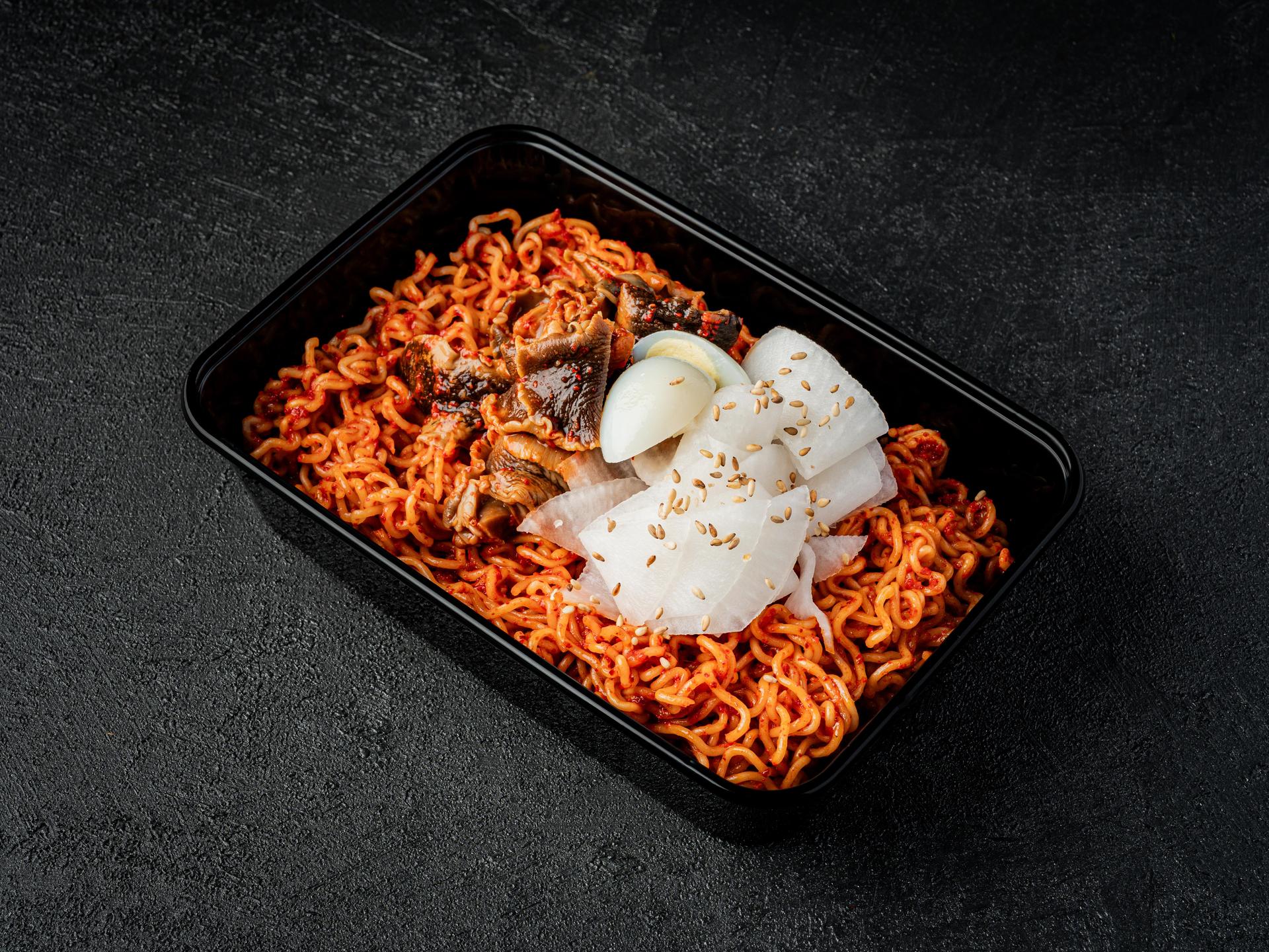 최고집 김치삼겹구이 배달음식사진 - 마무리 컷