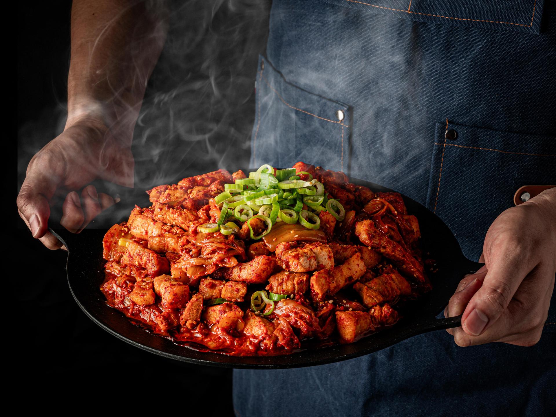 최고집 김치삼겹구이 배달음식사진 전체 라인업