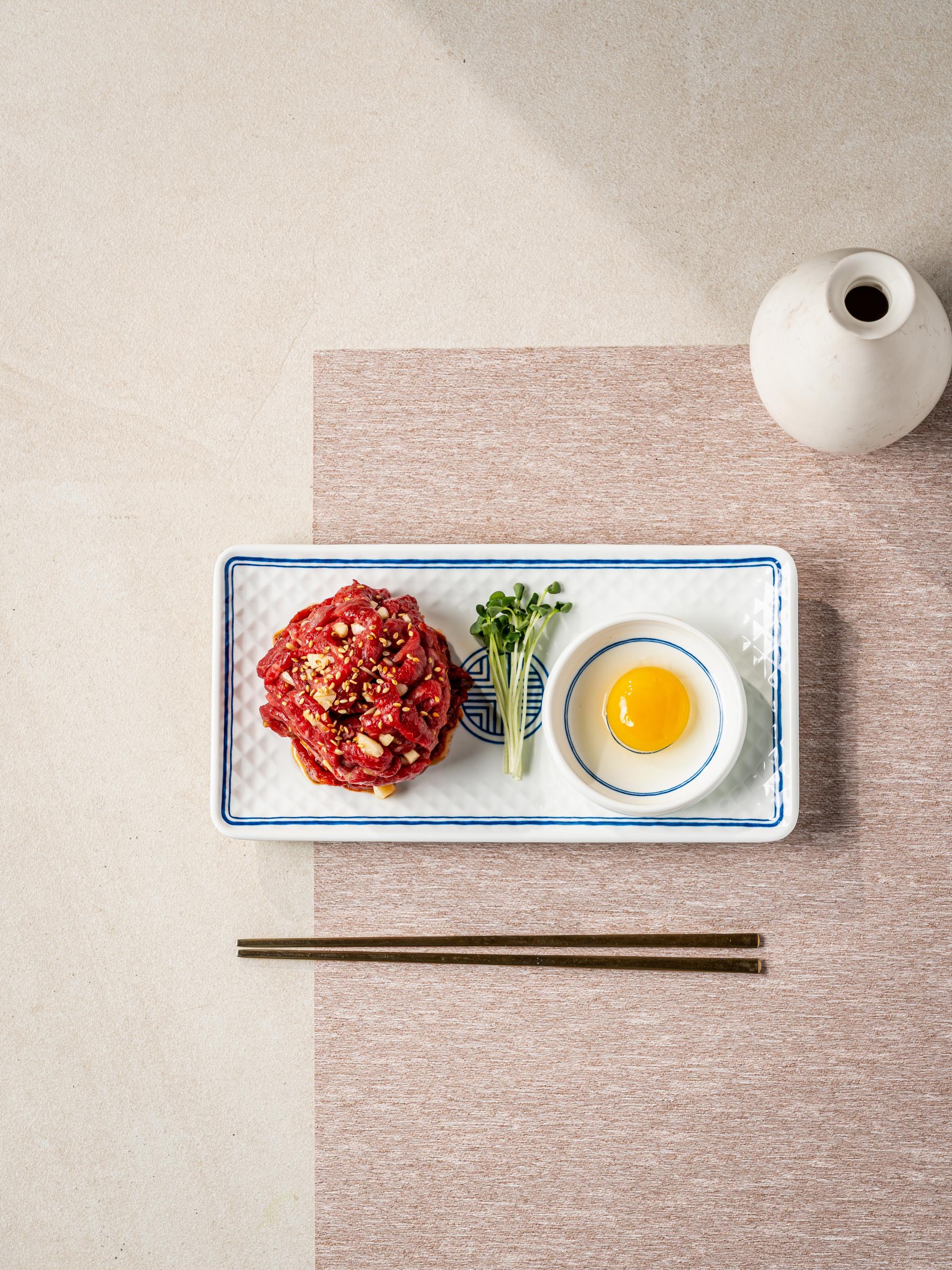 홍담칼국수 음식점 포스터 사진 - 오픈