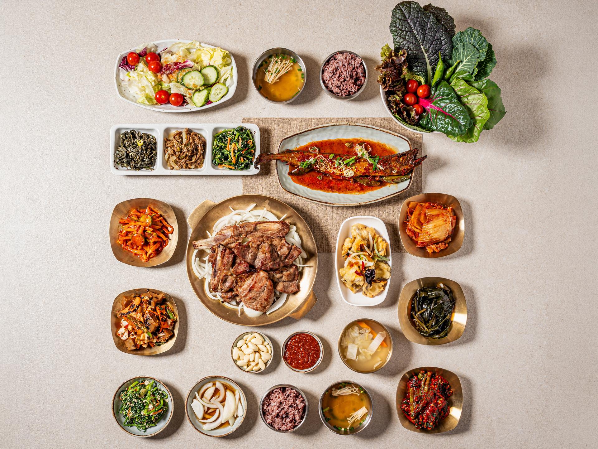 남도반상 메뉴촬영 - 소몽스튜디오