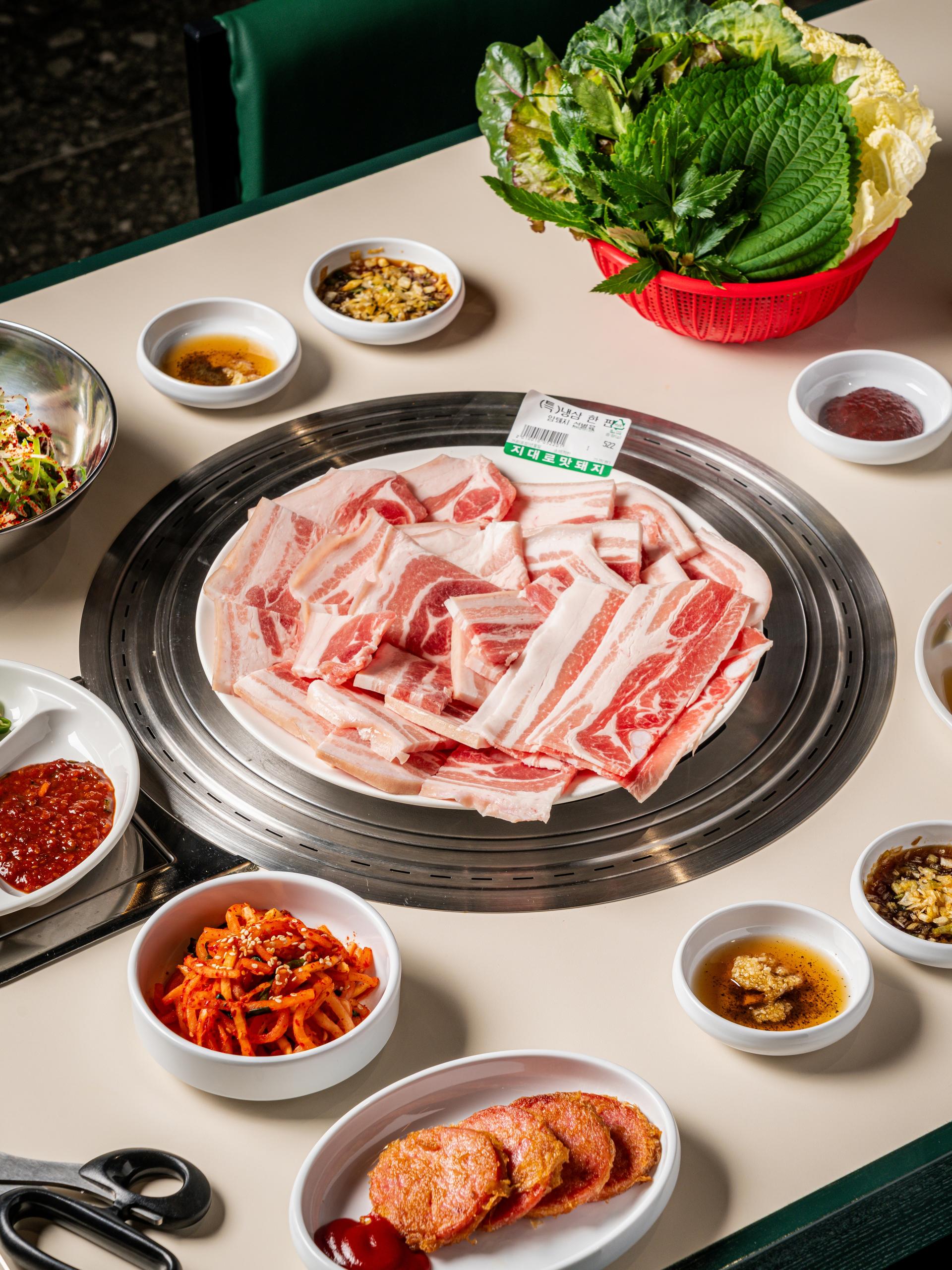 지대로 맛돼지 점심특선 촬영 메뉴촬영 - 소몽스튜디오