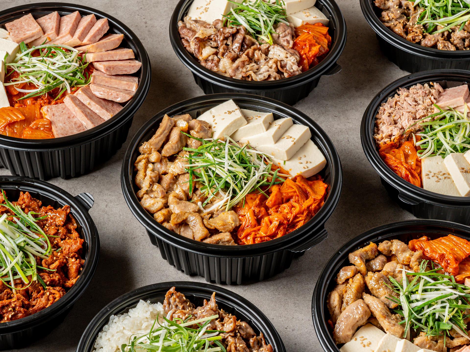 우가네 푸짐 김치찜 배달음식사진 - 사이드 메뉴 컷