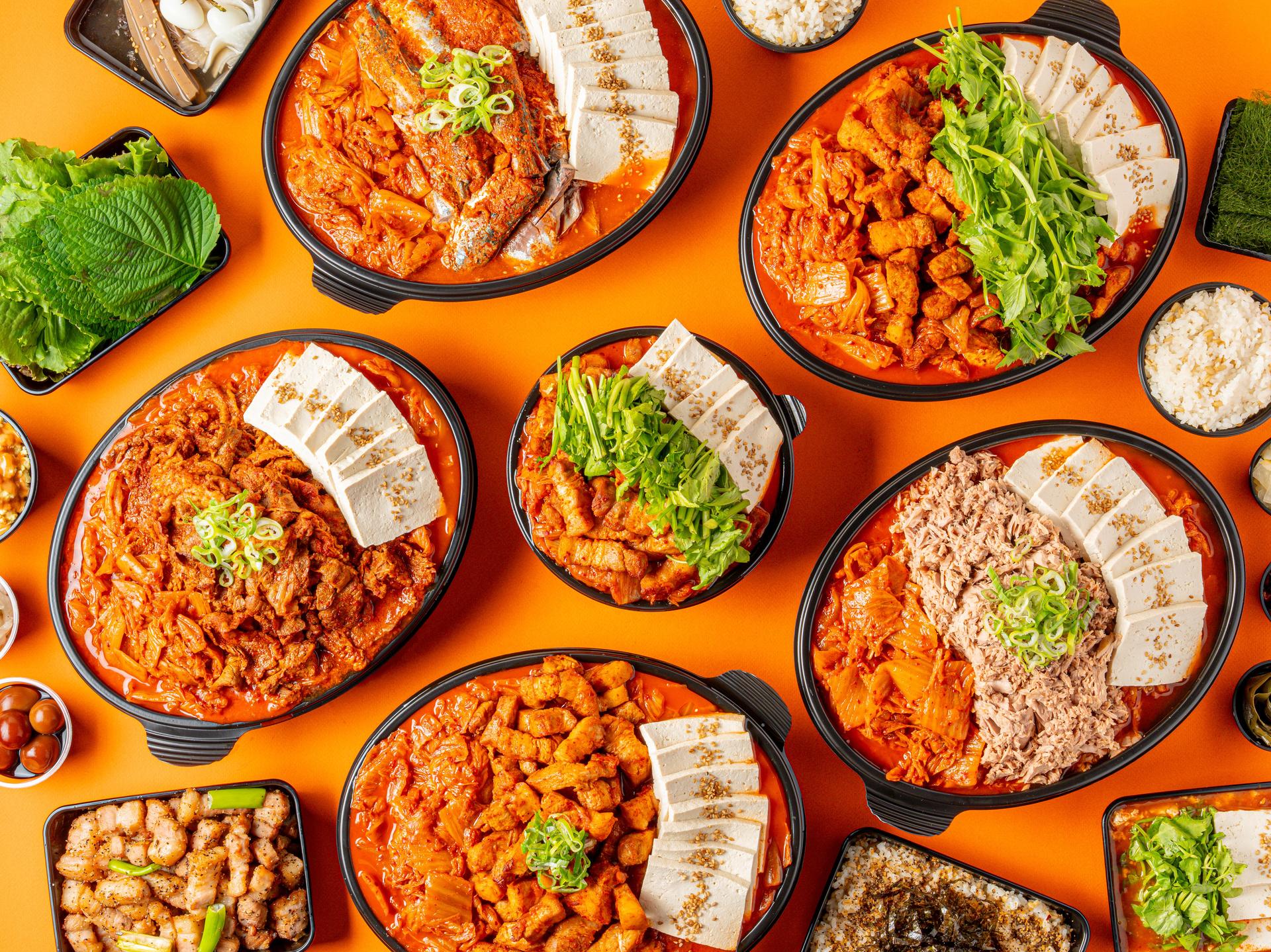 저당 김치찜 배달음식사진 - 메뉴 컷