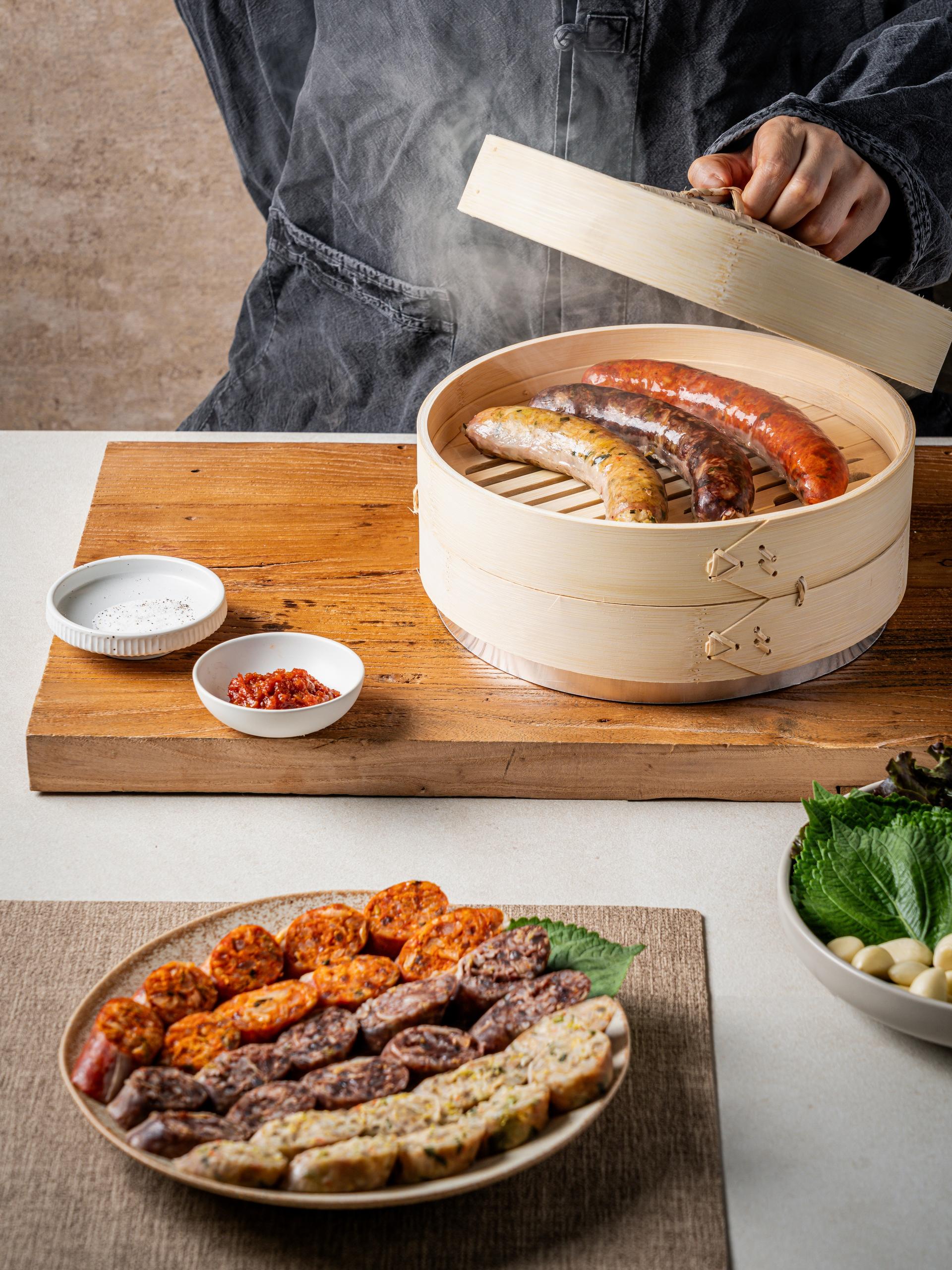 순대 제조공장 메뉴촬영 - 소몽스튜디오