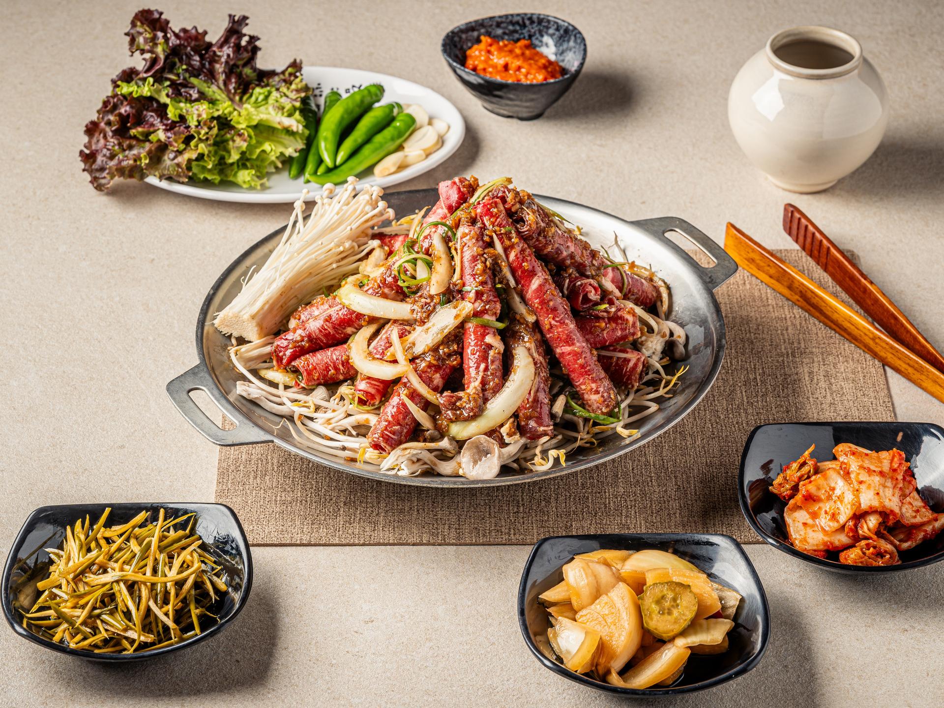 양평 옥천 냉면 메뉴촬영, 물·비빔냉면 단품 자연광