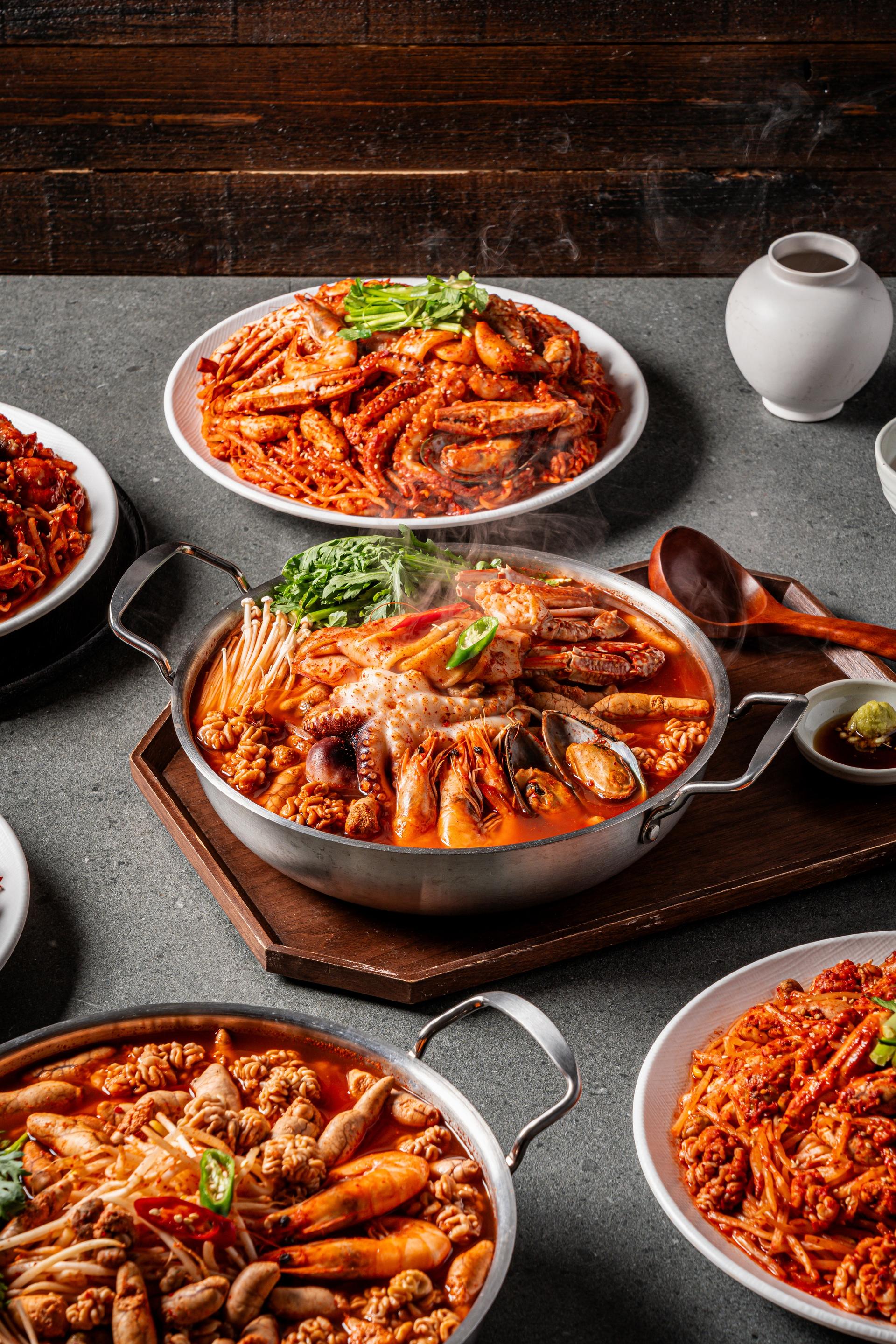 싸다아구찜탕 음식점 포스터 사진 - 포스터용 디테일