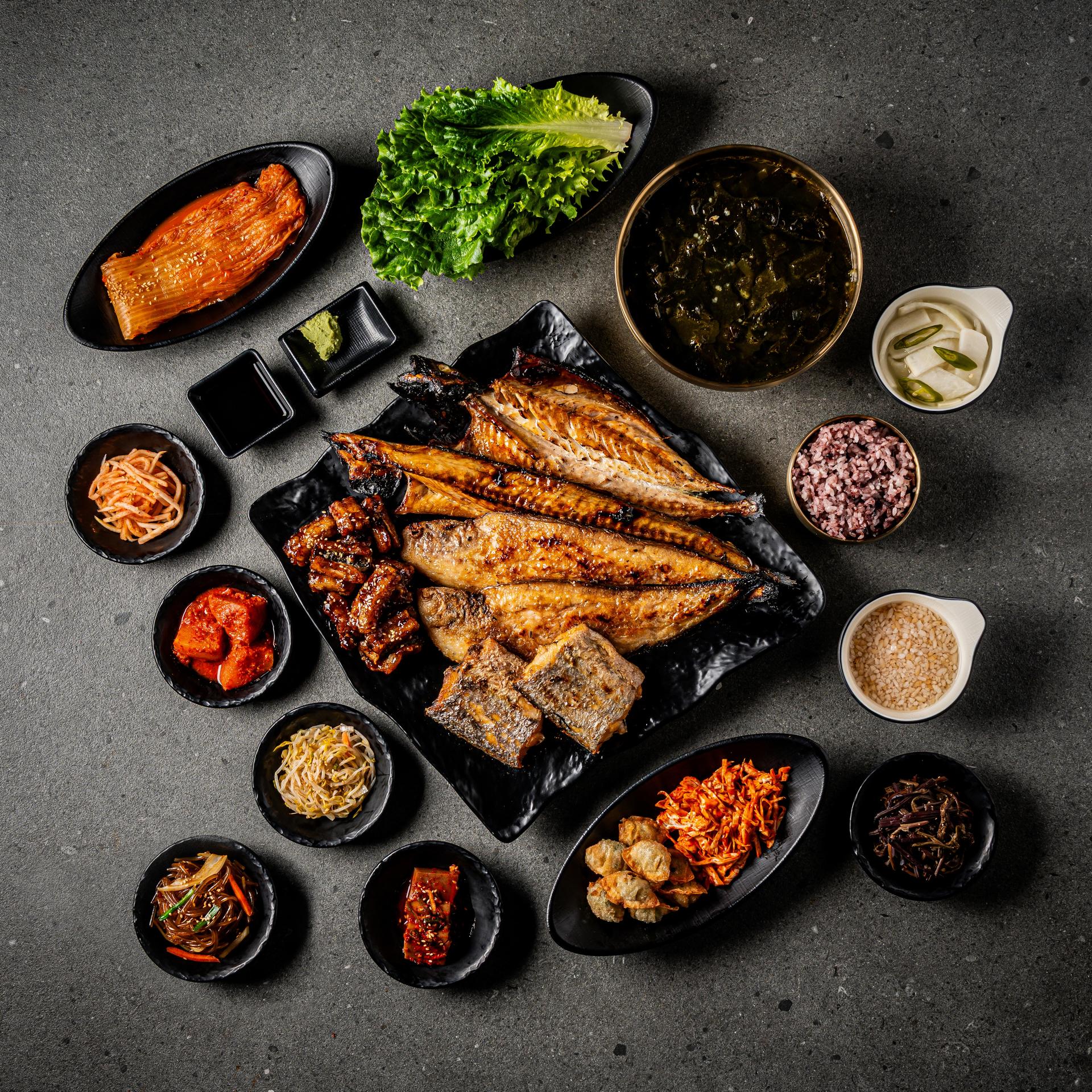 송도 생선구이 메뉴촬영, 가족 직영점