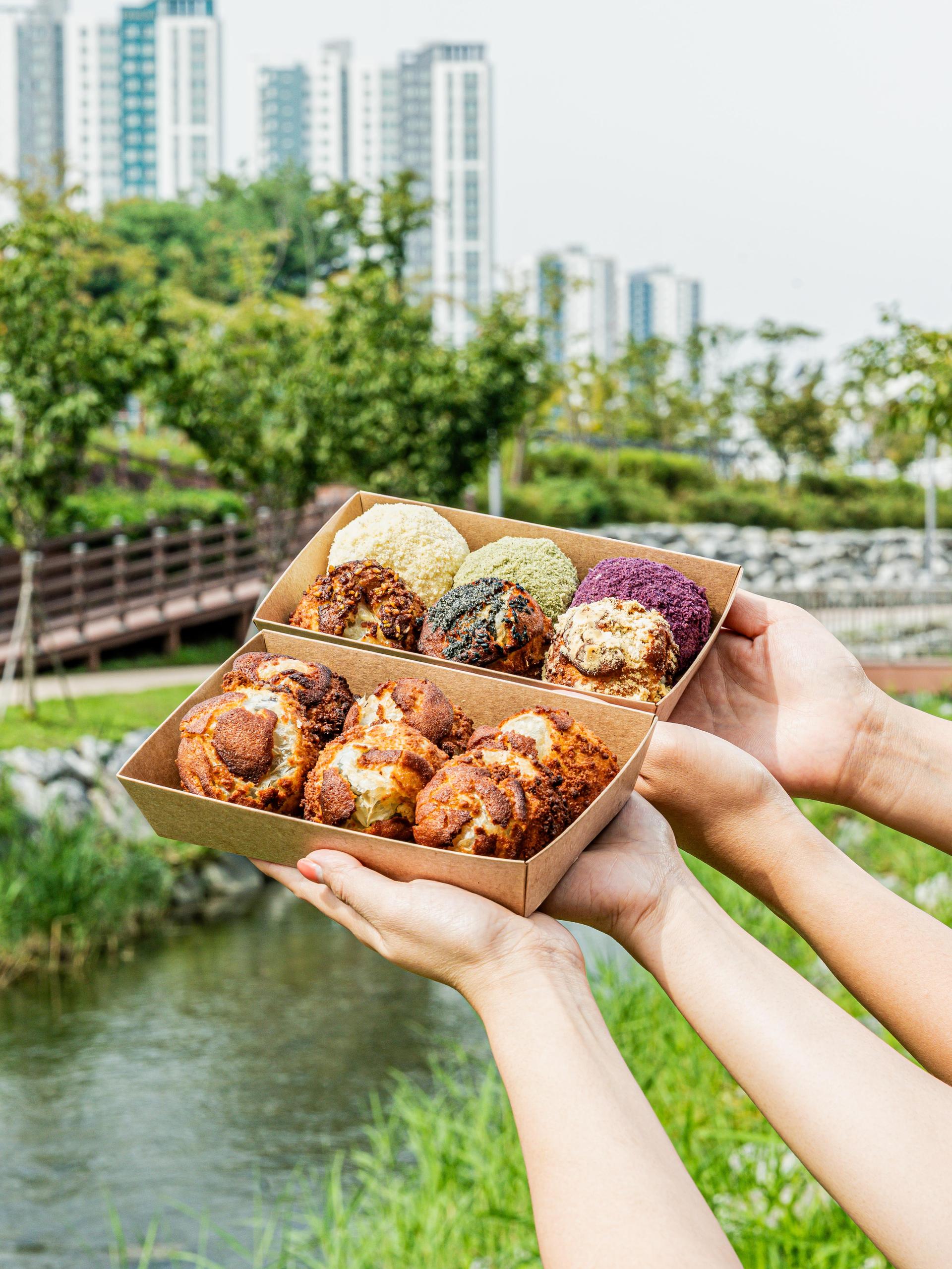 송추콩언니콩파이 하남점 카페 메뉴 사진 - 디저트 컷