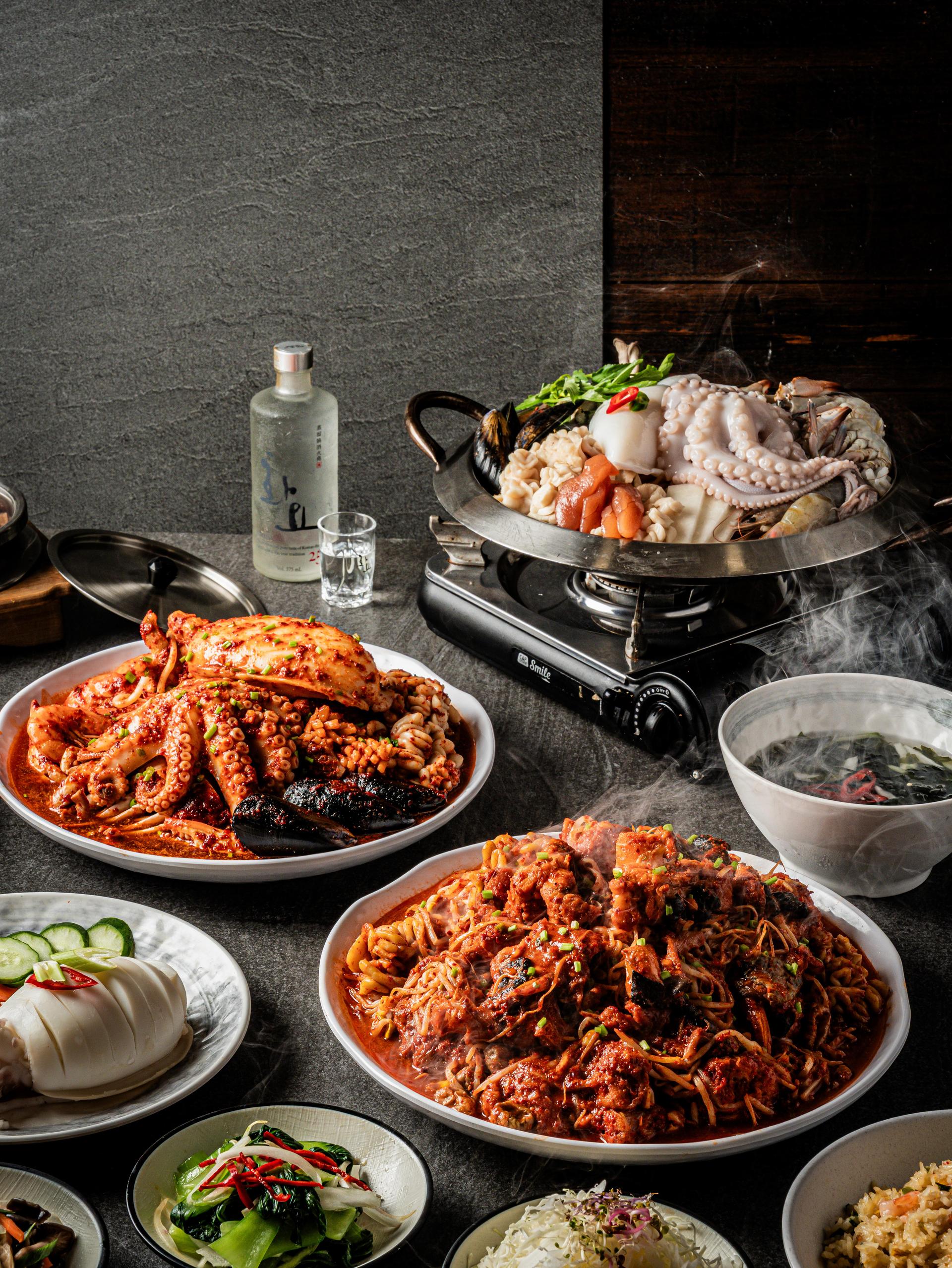 아빠찜 음식점 포스터 사진 - 찜집