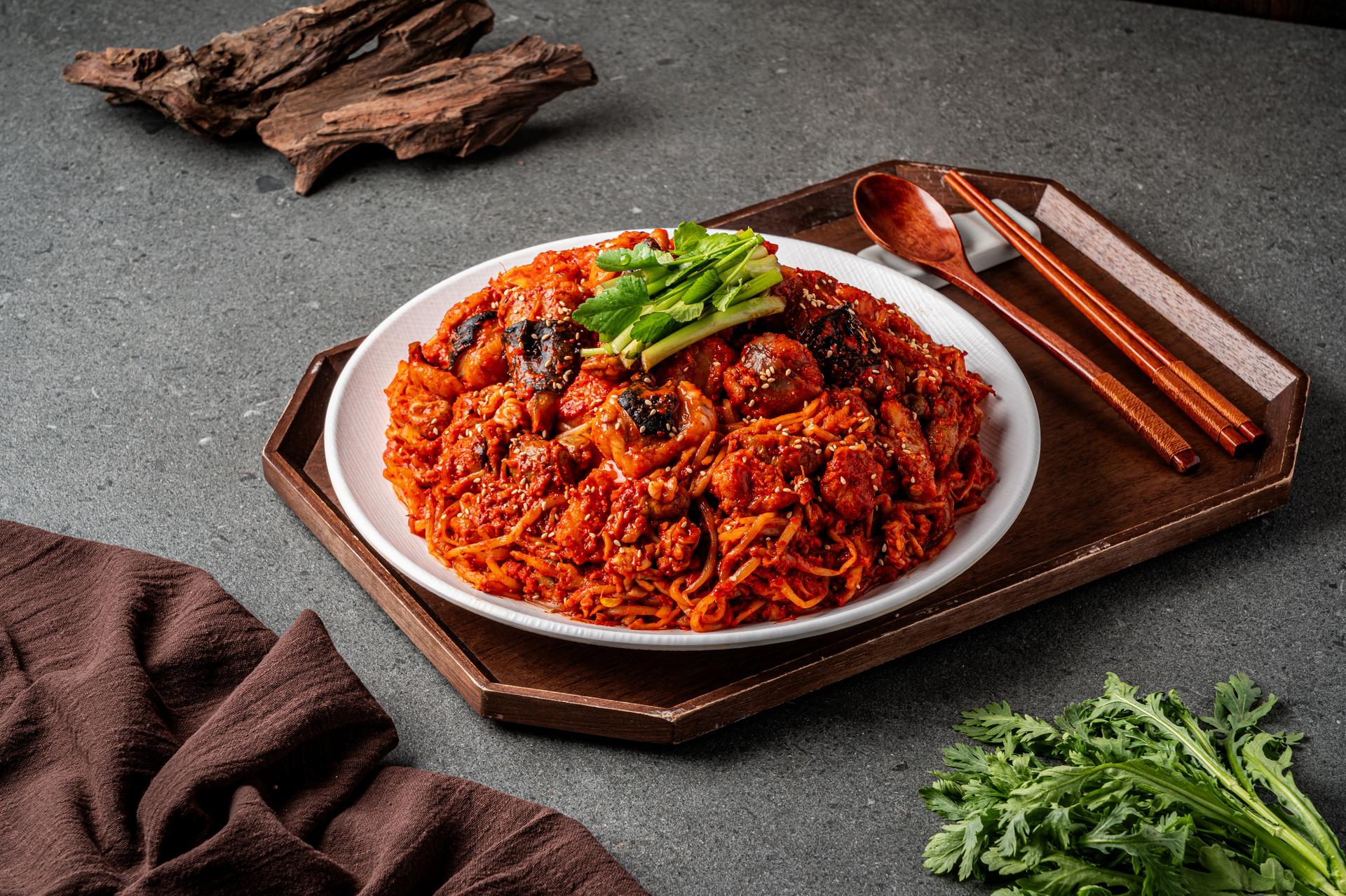 싸다아구찜탕 배달음식사진 - 디테일 컷
