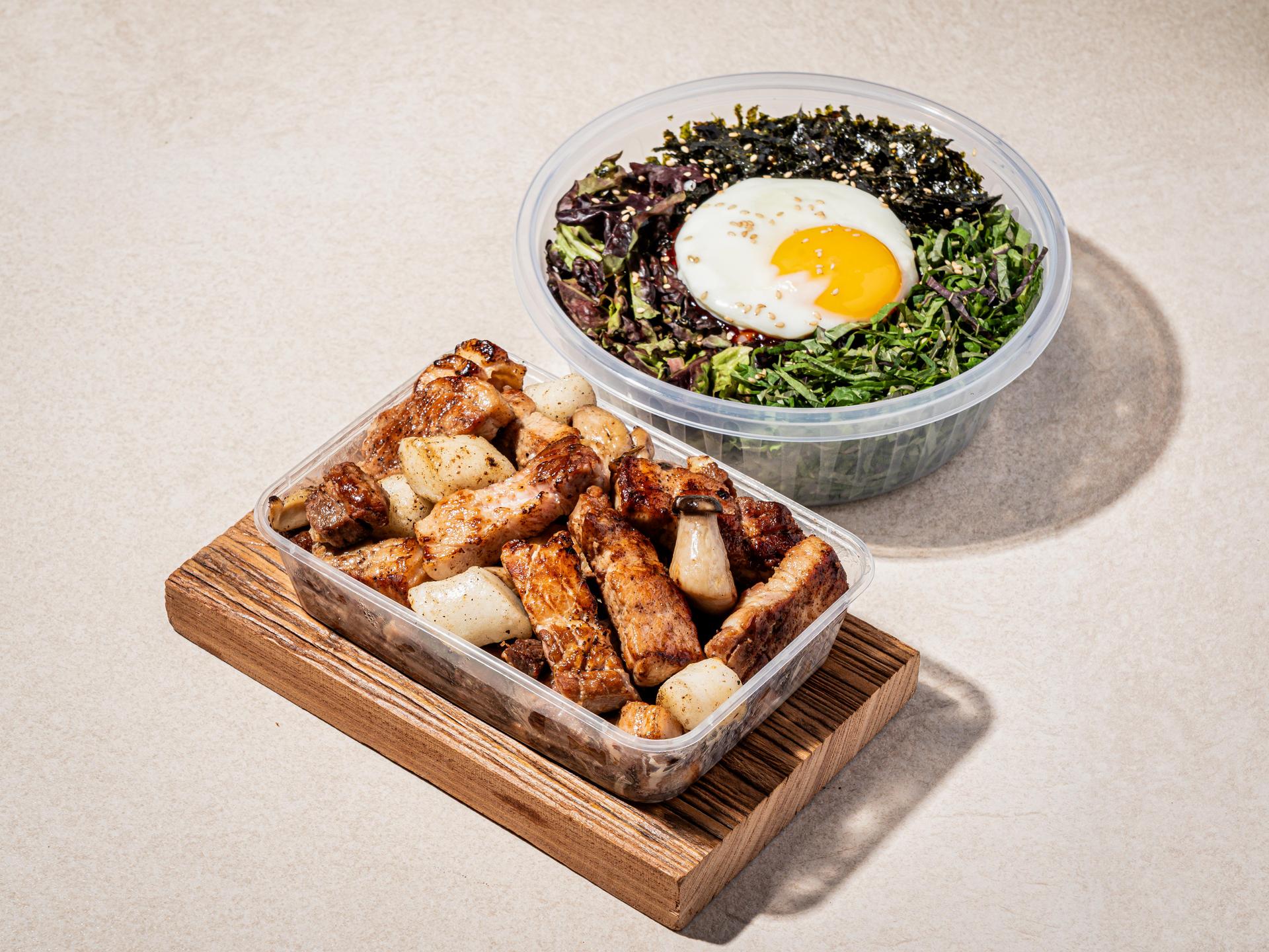 산왕돼지집 배달음식사진 - 마무리 컷