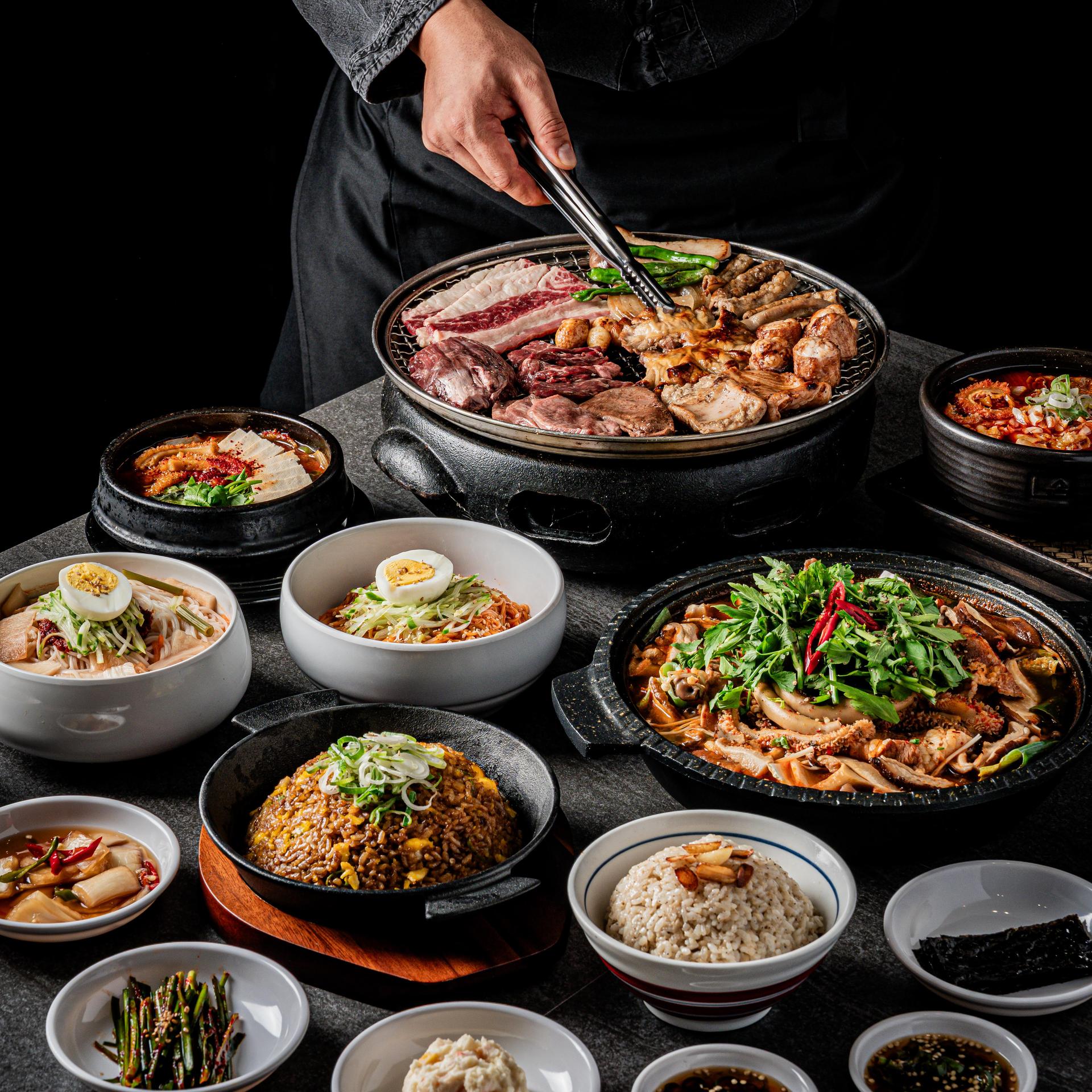 한양대창 메뉴사진 전체 라인업