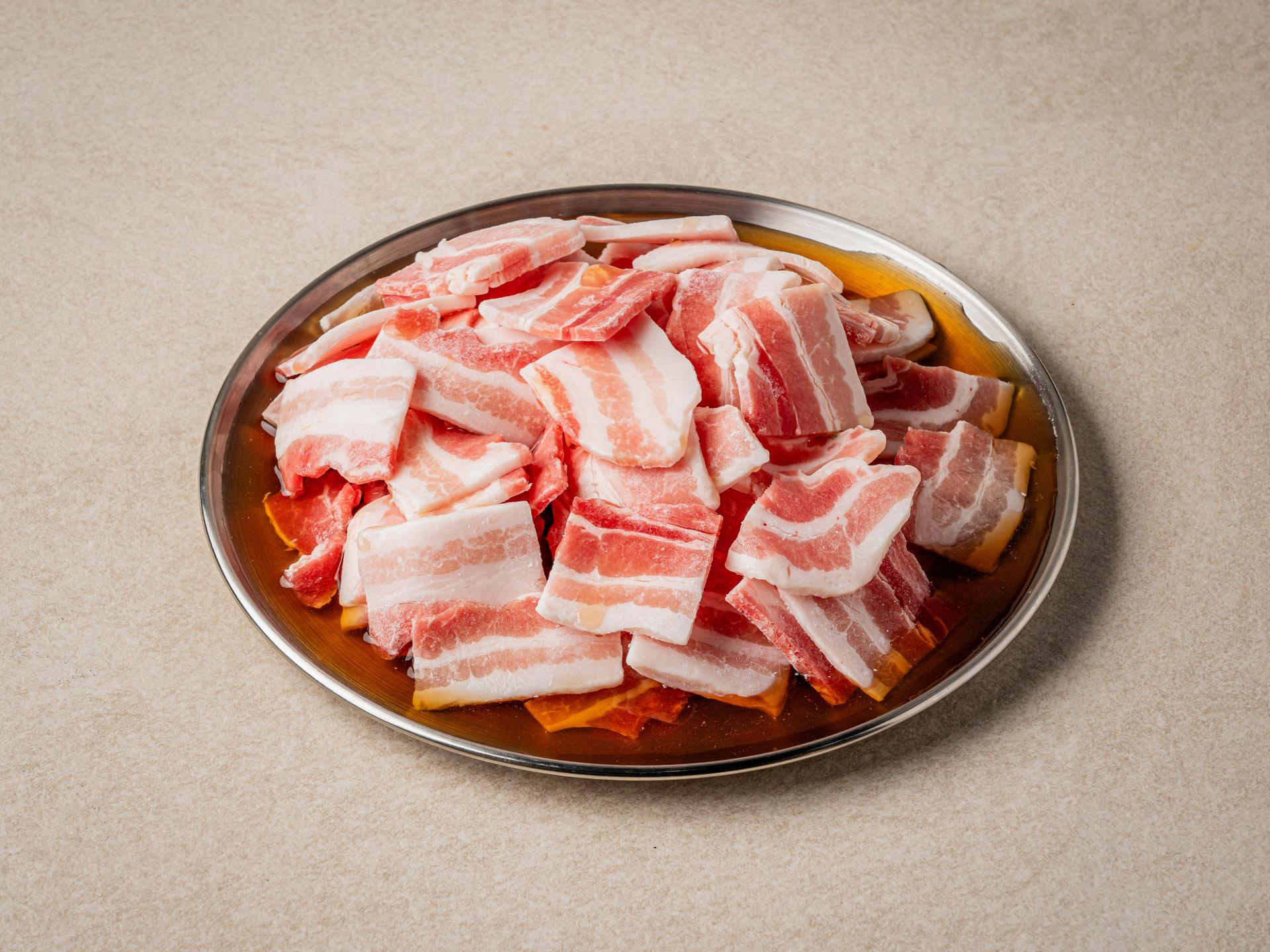 북산대패 메뉴사진 - 탑뷰 컷