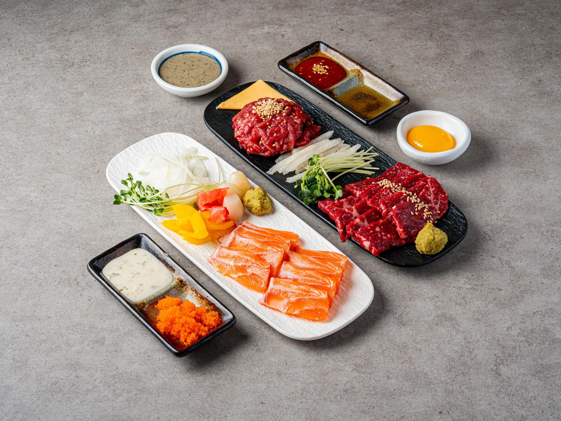 육연담다 배달음식사진 - 탑뷰 컷