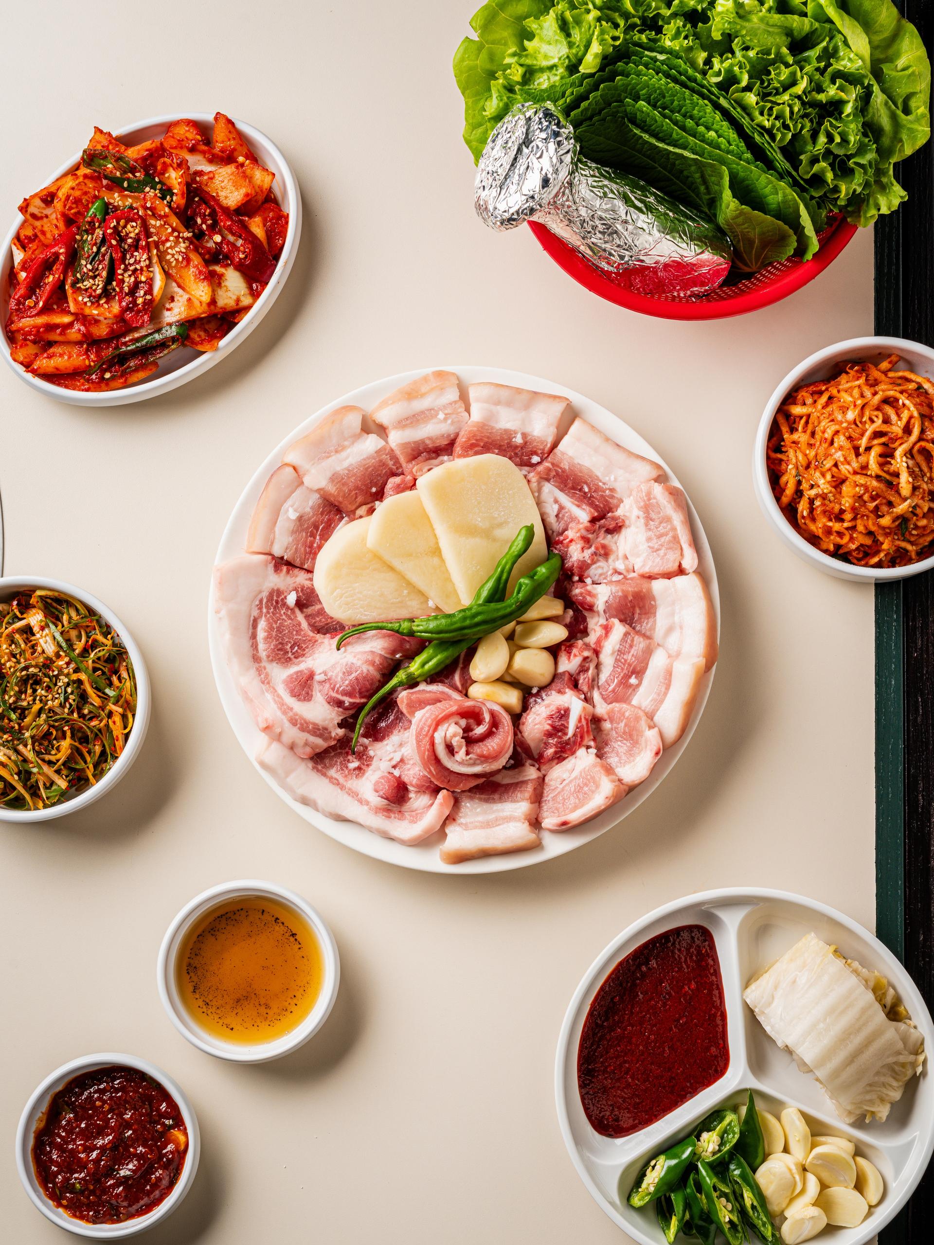 지대로 맛돼지 생고기 촬영 포스터촬영 - 소몽스튜디오