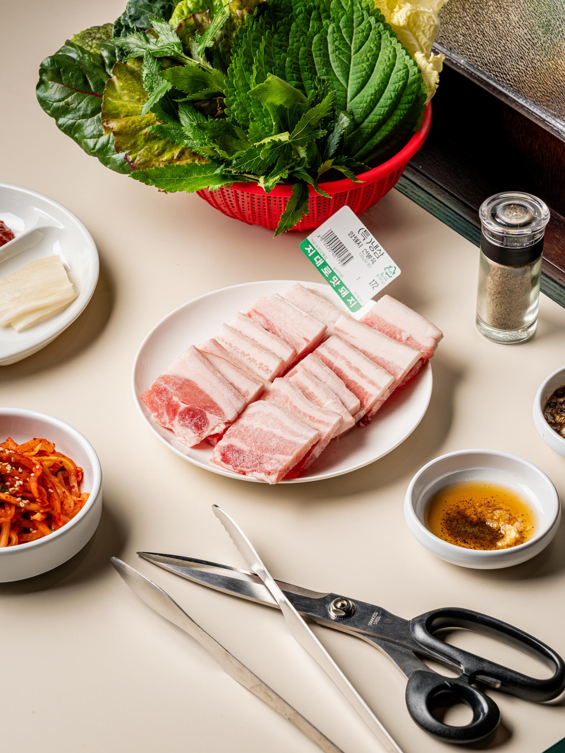 지대로 맛돼지 점심특선 촬영 메뉴촬영 9 - 소몽스튜디오