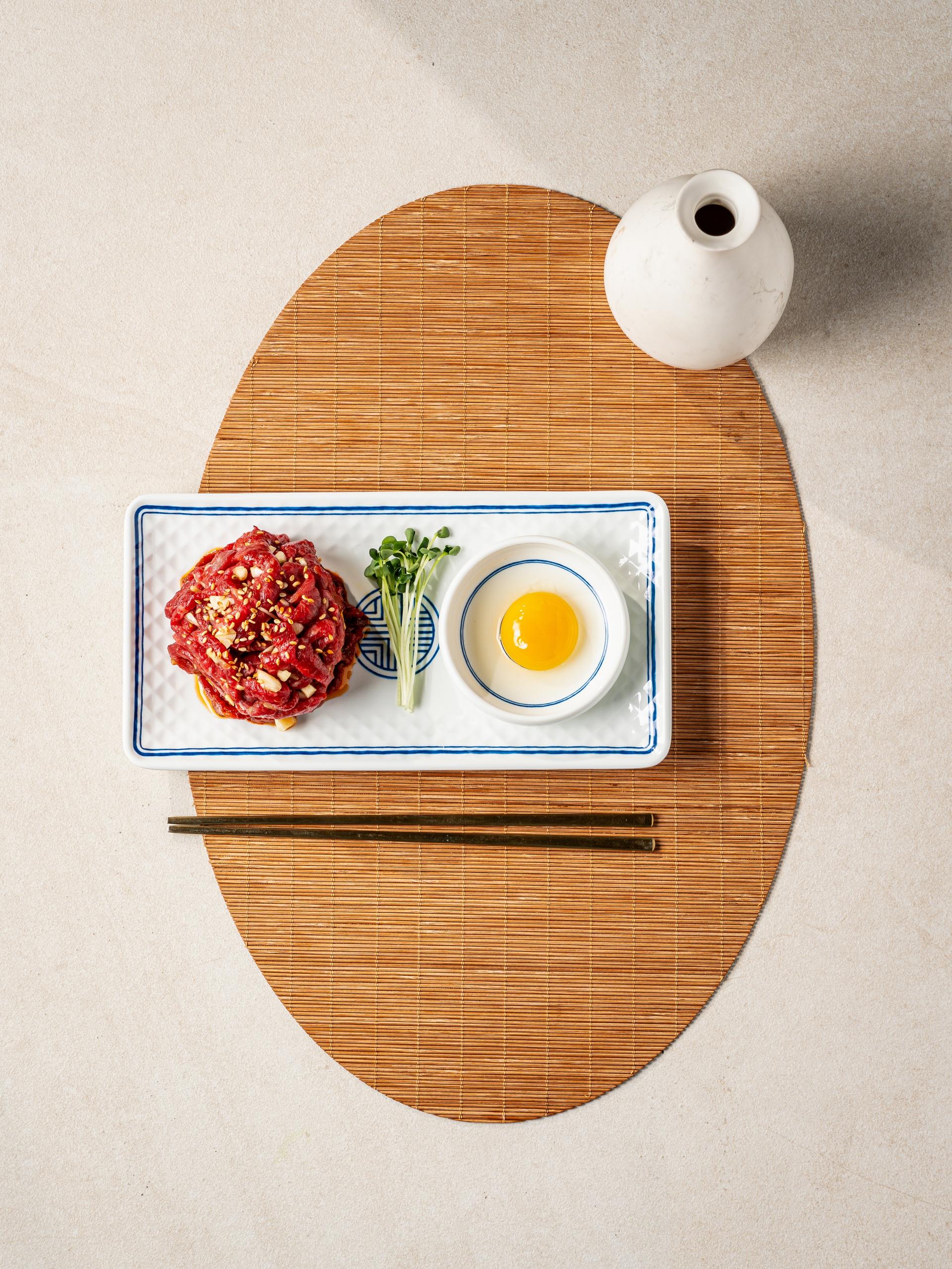 홍담칼국수 음식점 포스터 사진 - 포스터용 디테일