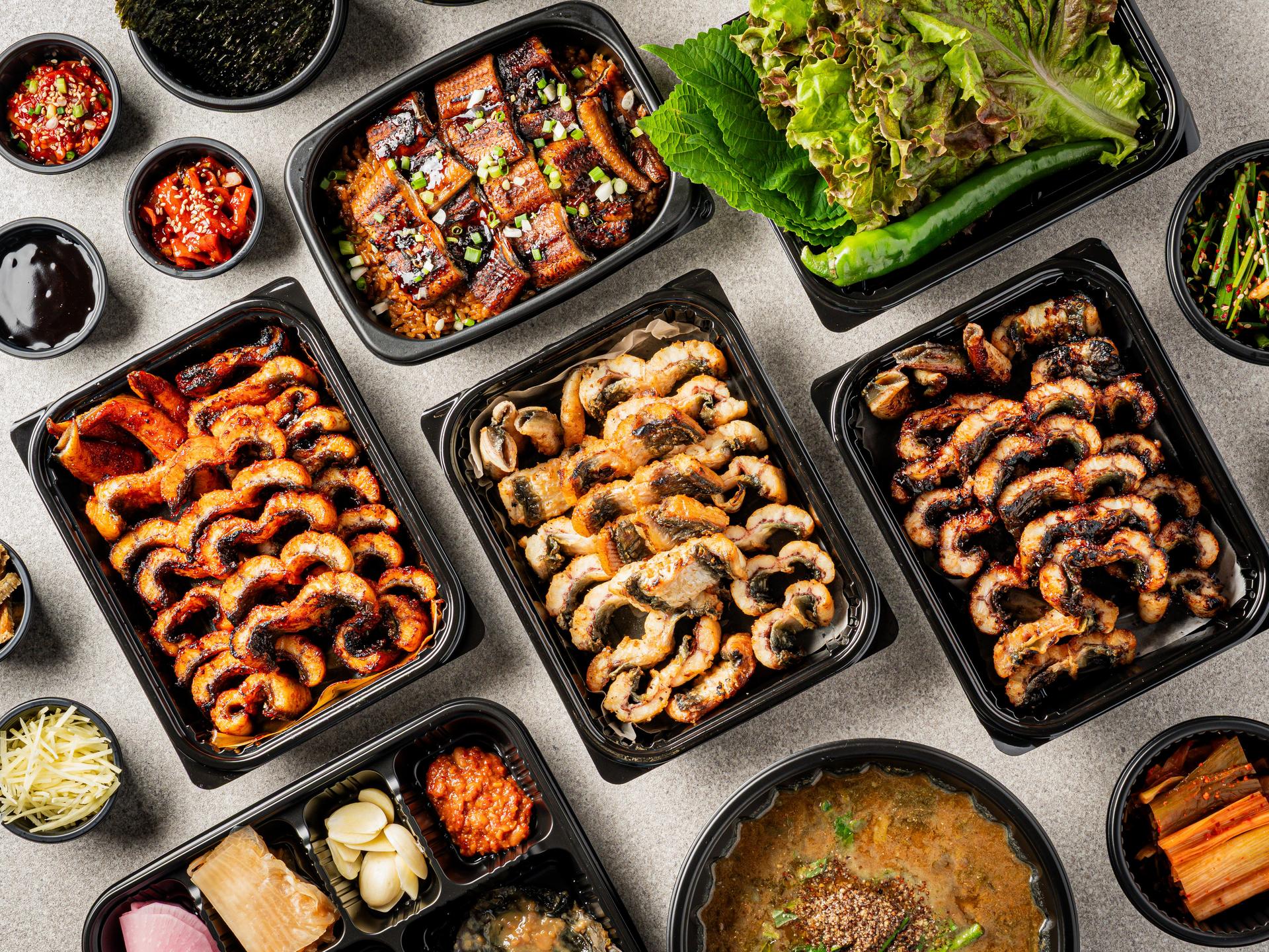 부천 고창 풍천장어 배달음식사진 - 사이드 메뉴 컷