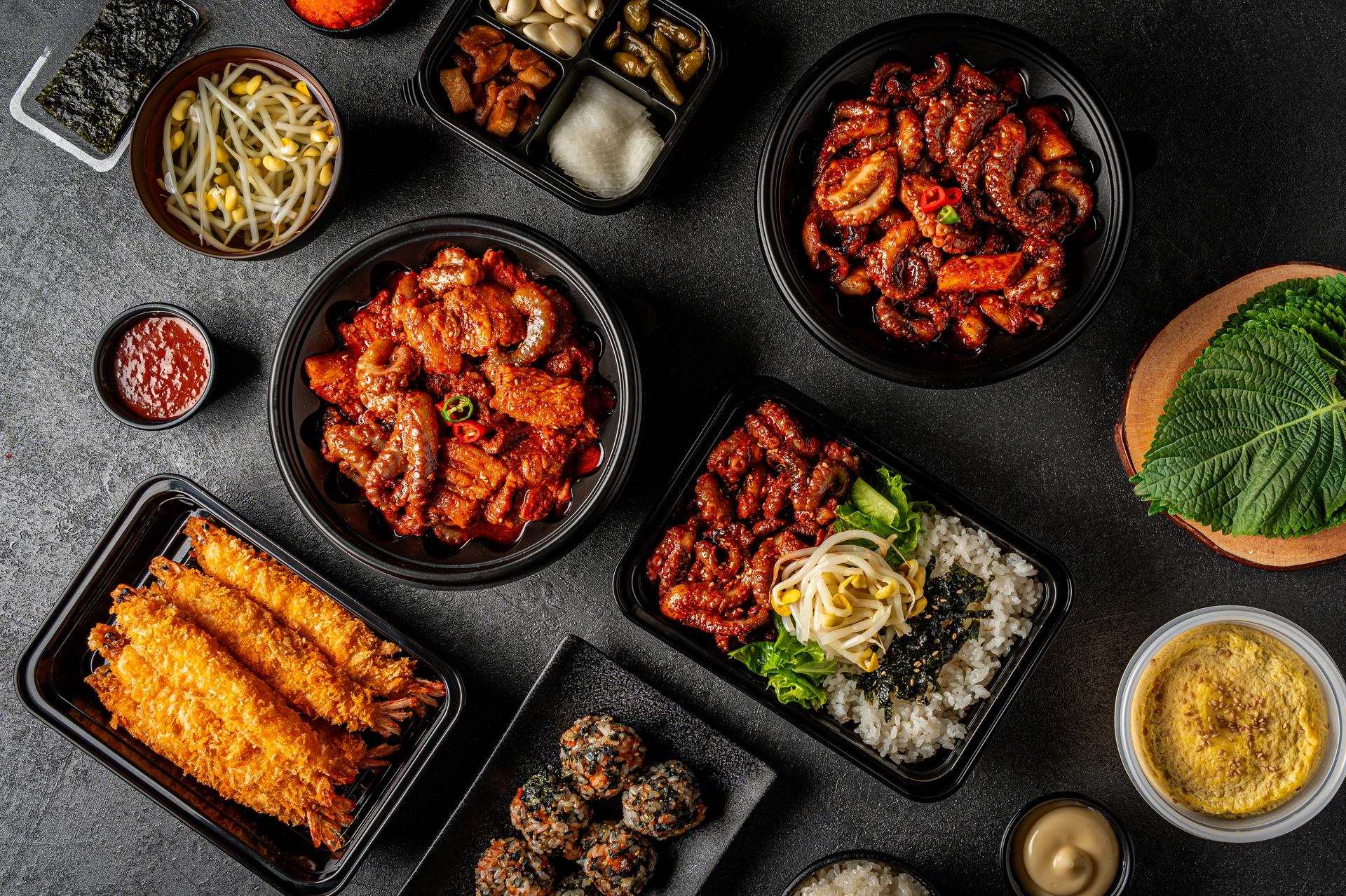 장현쭈꾸미 배달음식사진 - 사이드 메뉴 컷