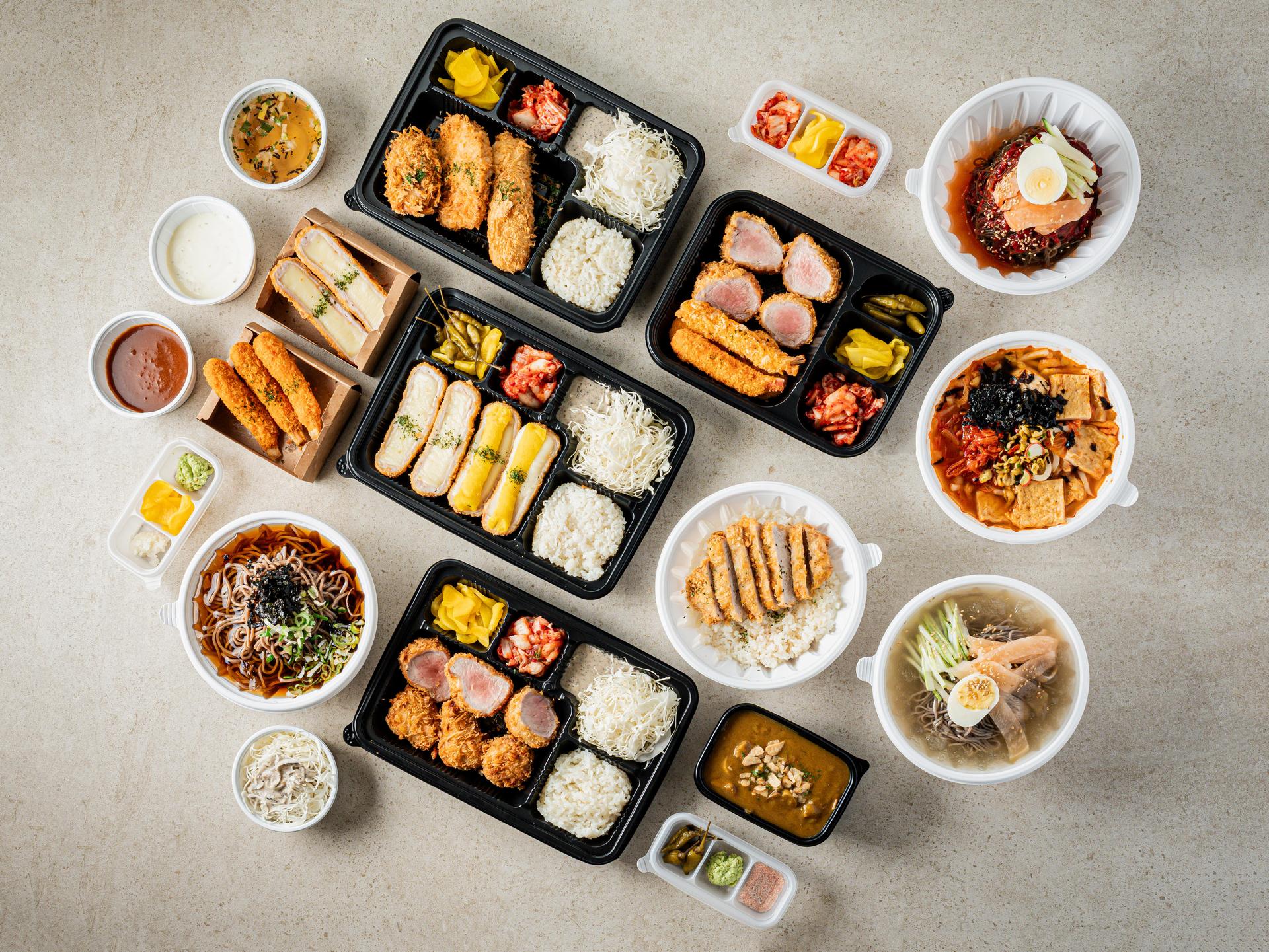 마루카츠 배달음식사진 전체 라인업