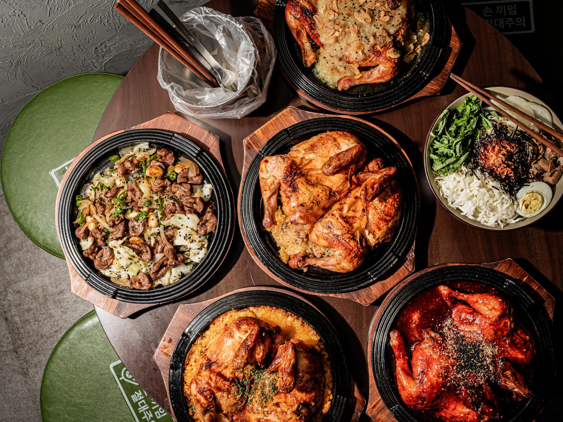 강남 기계실 배달음식사진 전체 라인업
