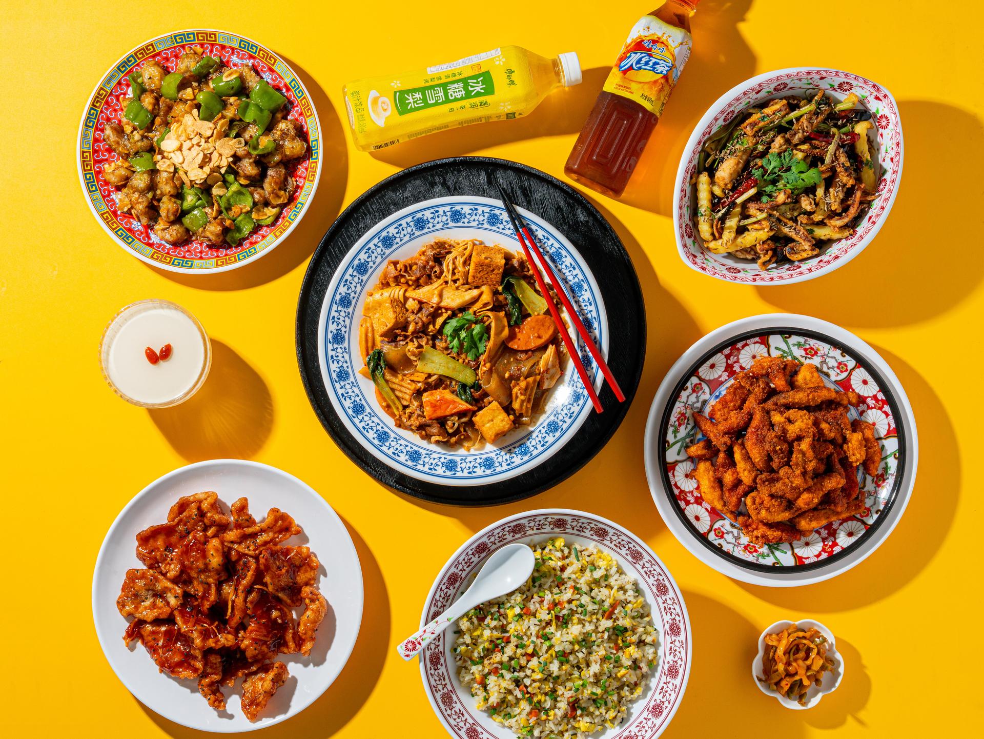 츄카 배달음식사진 전체 라인업