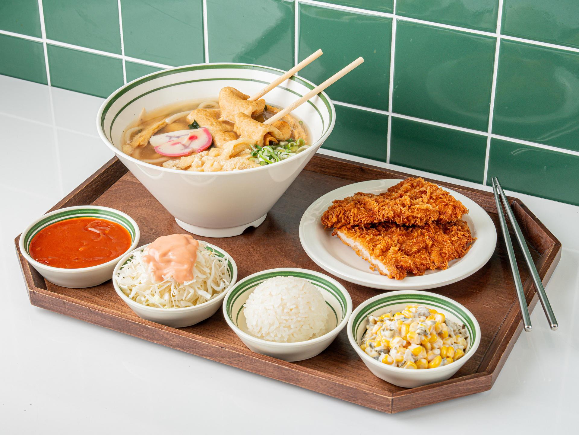뜨돈 메뉴사진 - 탑뷰 컷 (메인 디시 컷)