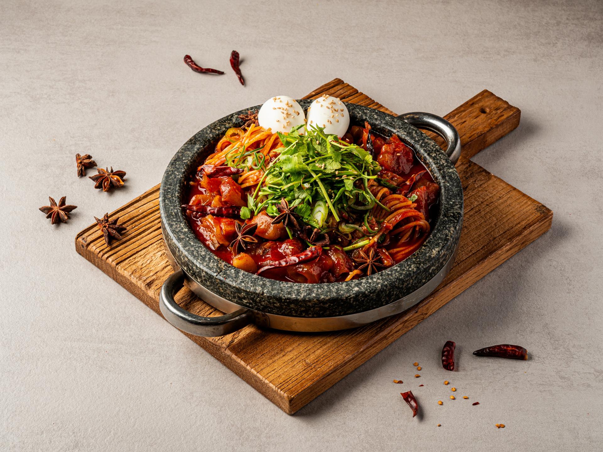 손정보쌈 메뉴사진 - 탑뷰 컷