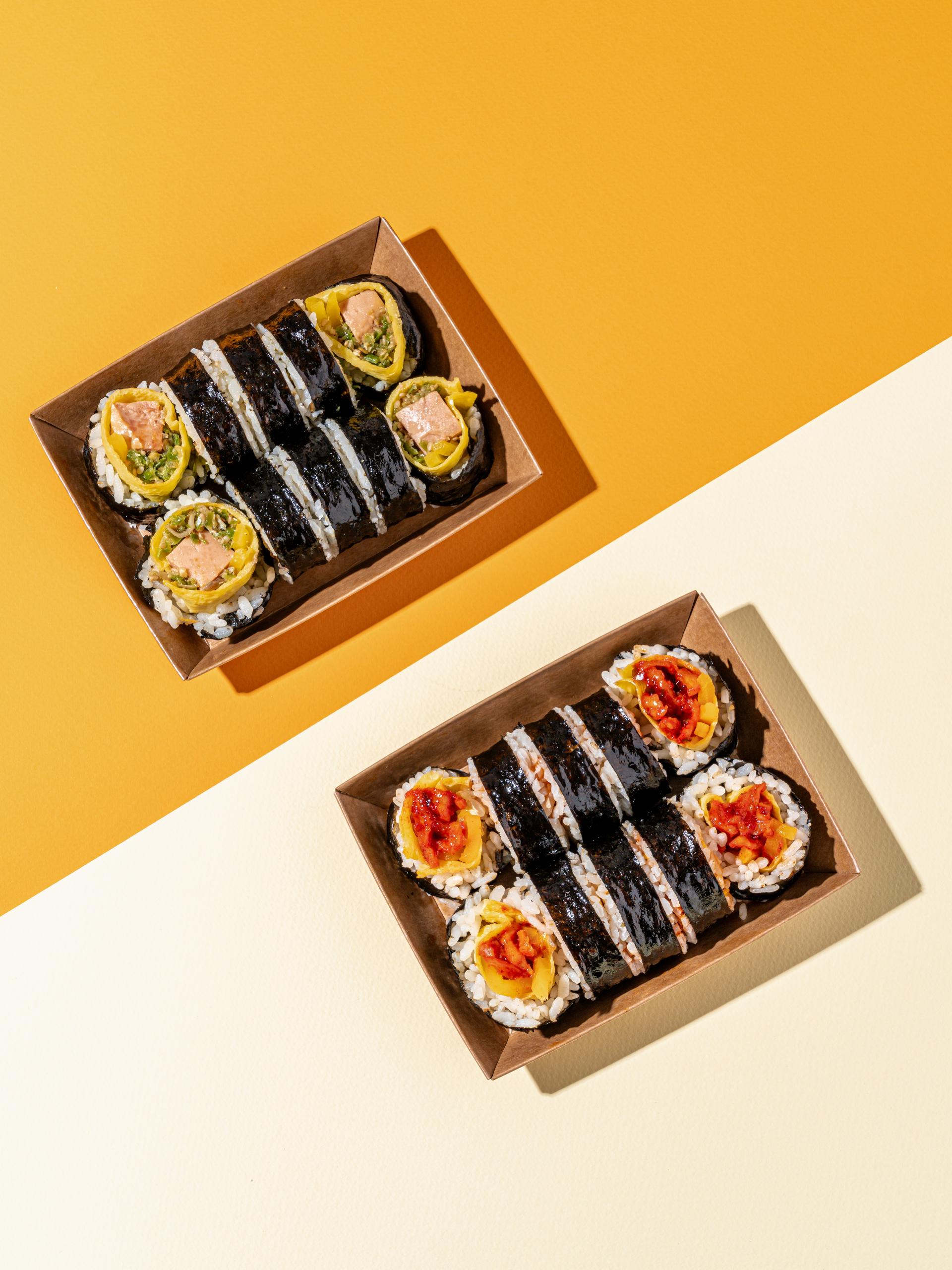 롤치니 김밥 포스터 사진 포스터촬영 - 소몽스튜디오