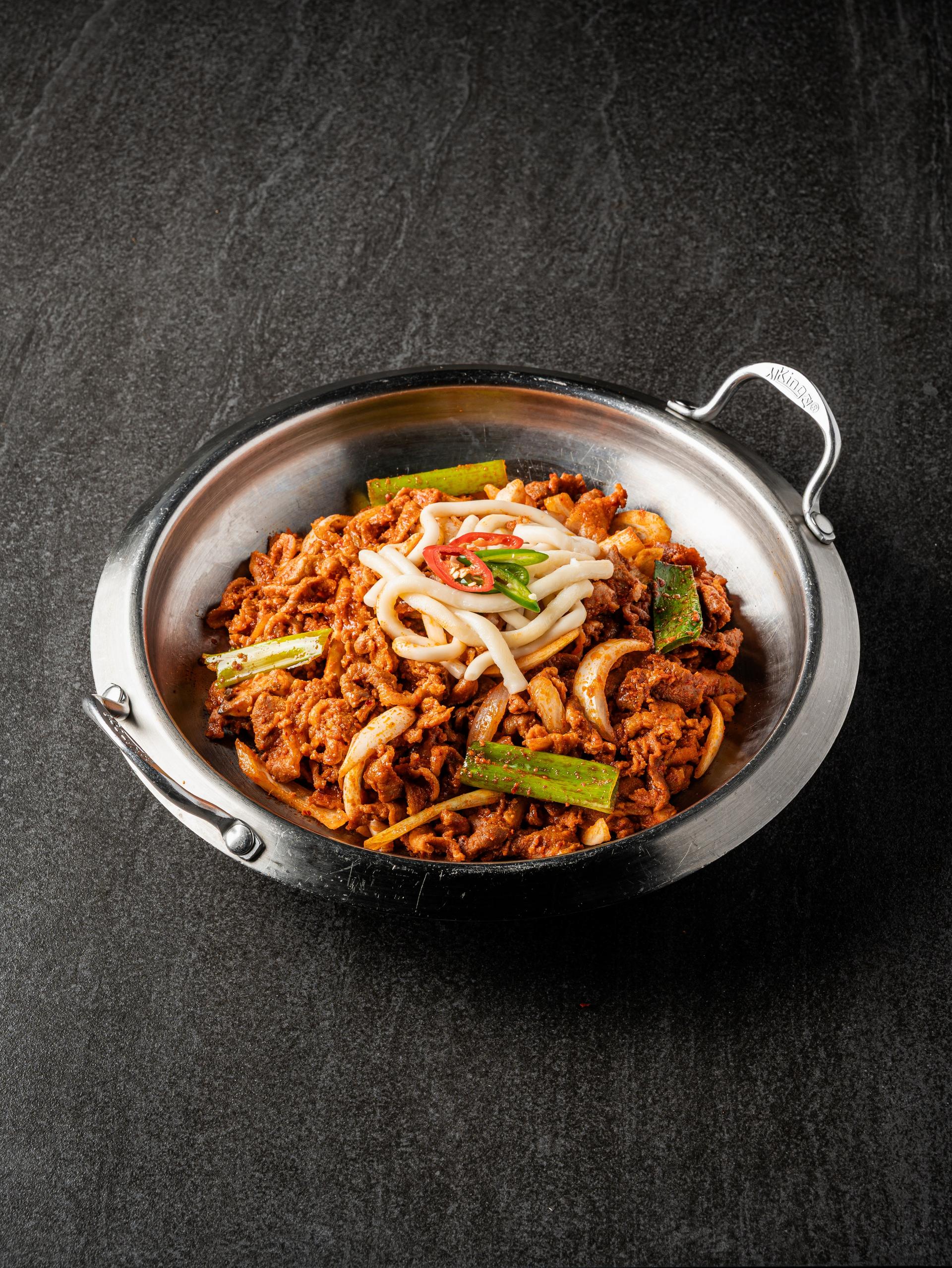 비공개 도곡 음식점 포스터 사진 - 탑뷰 컷