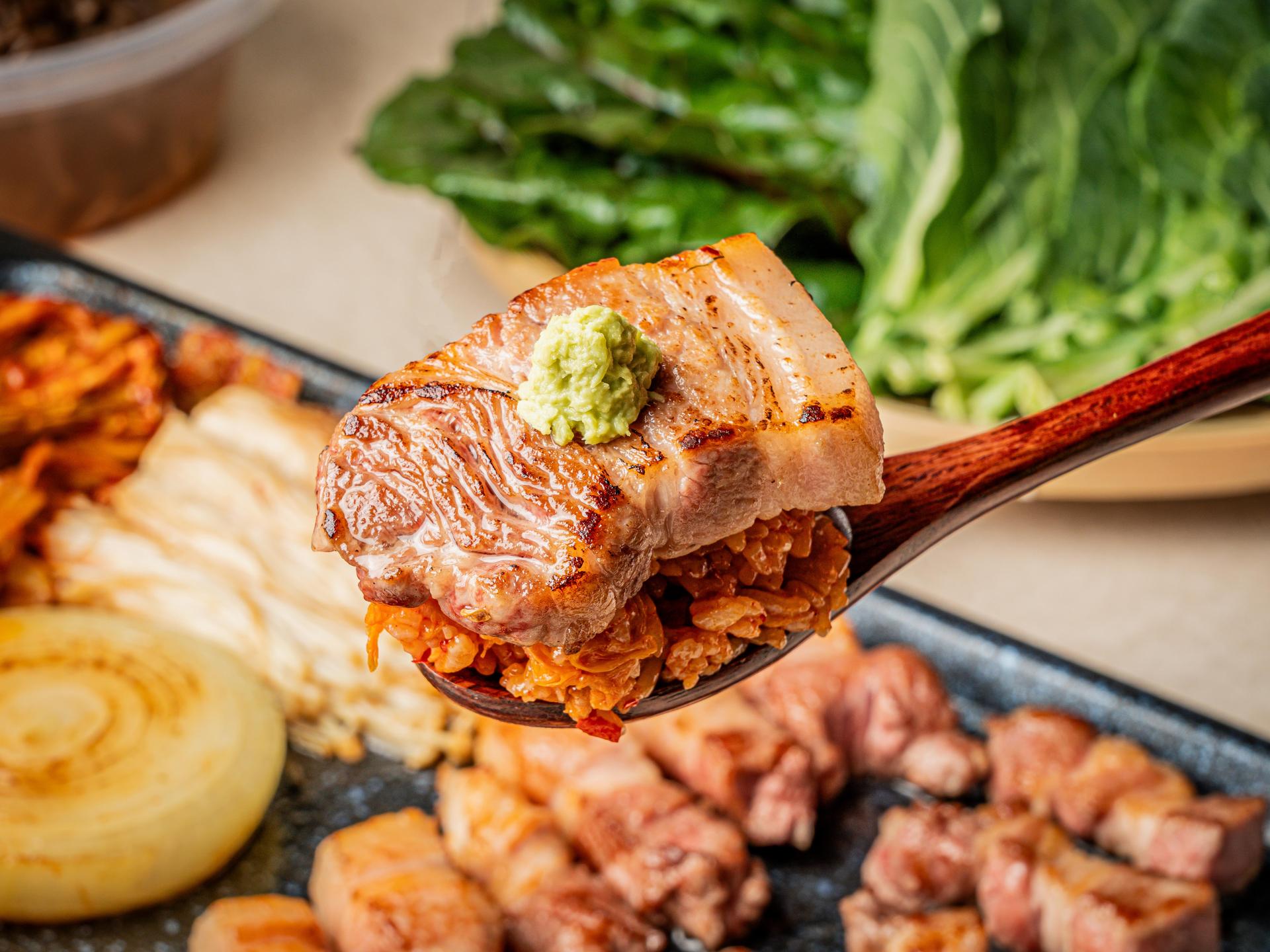 산왕돼지집 배달음식사진 - 메뉴 컷