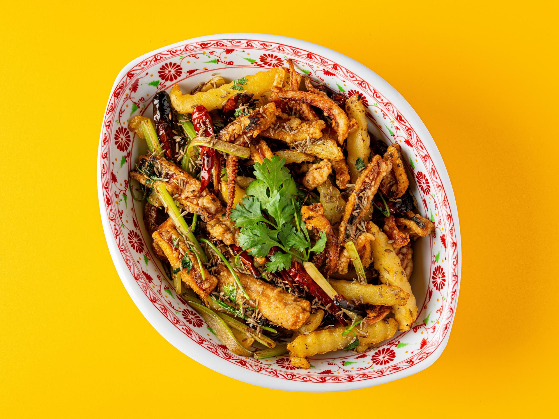 츄카 배달음식사진 - 포장 컷