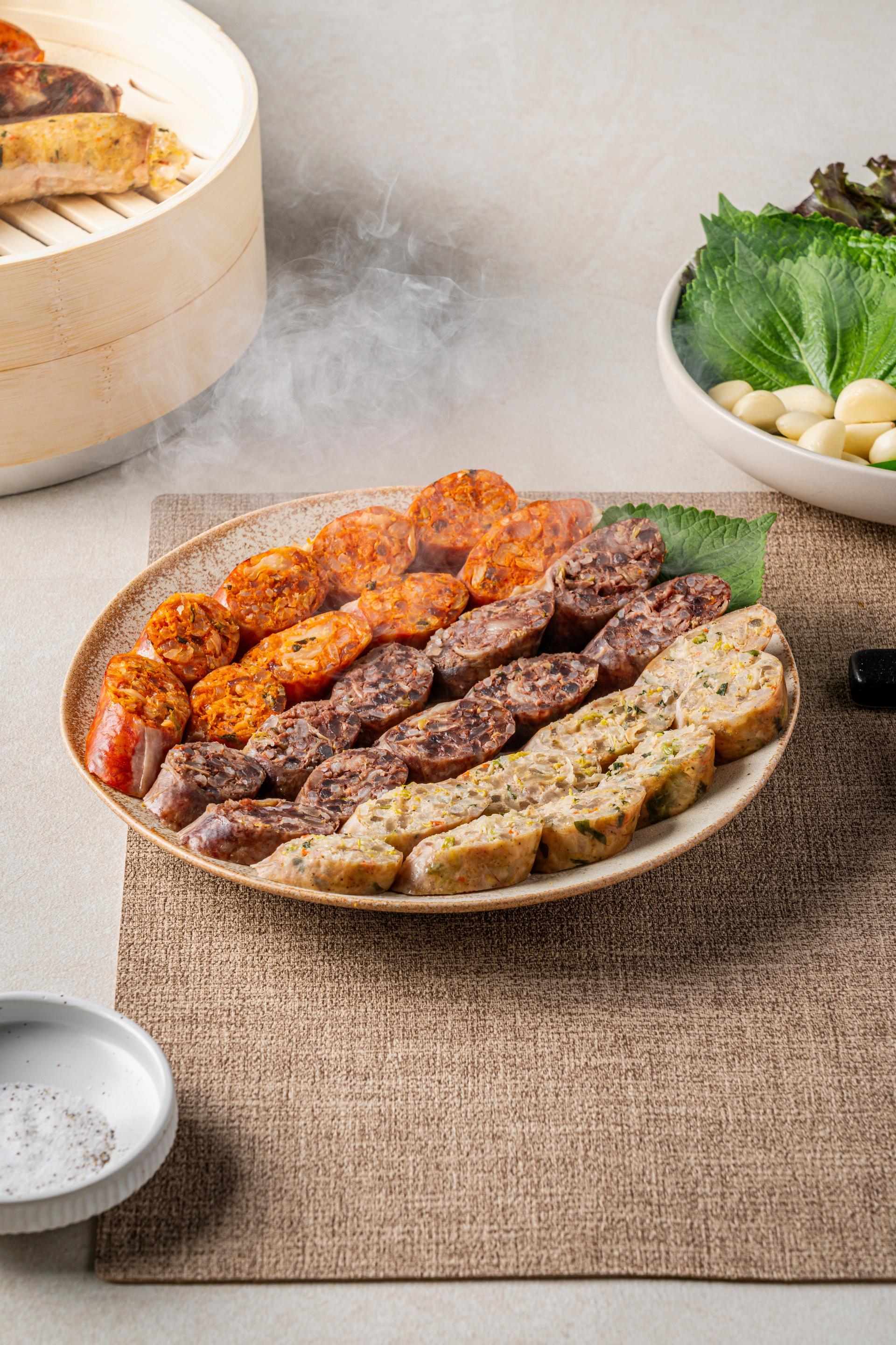 순대 제조공장 메뉴촬영 - 소몽스튜디오