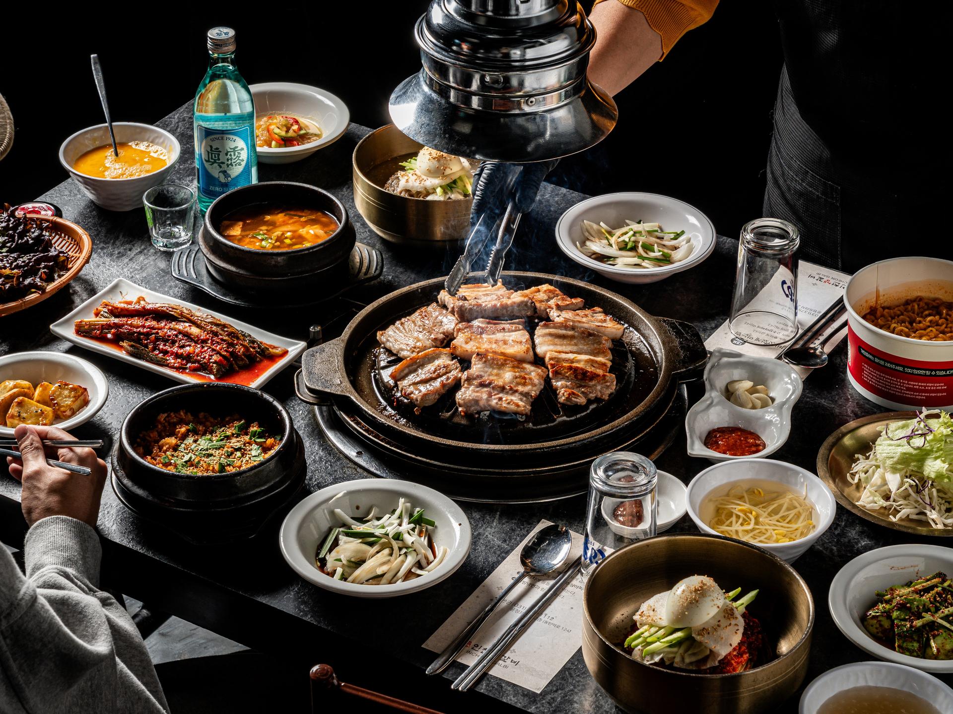 인천생갈비 네이버 플레이스 사진 - 배경