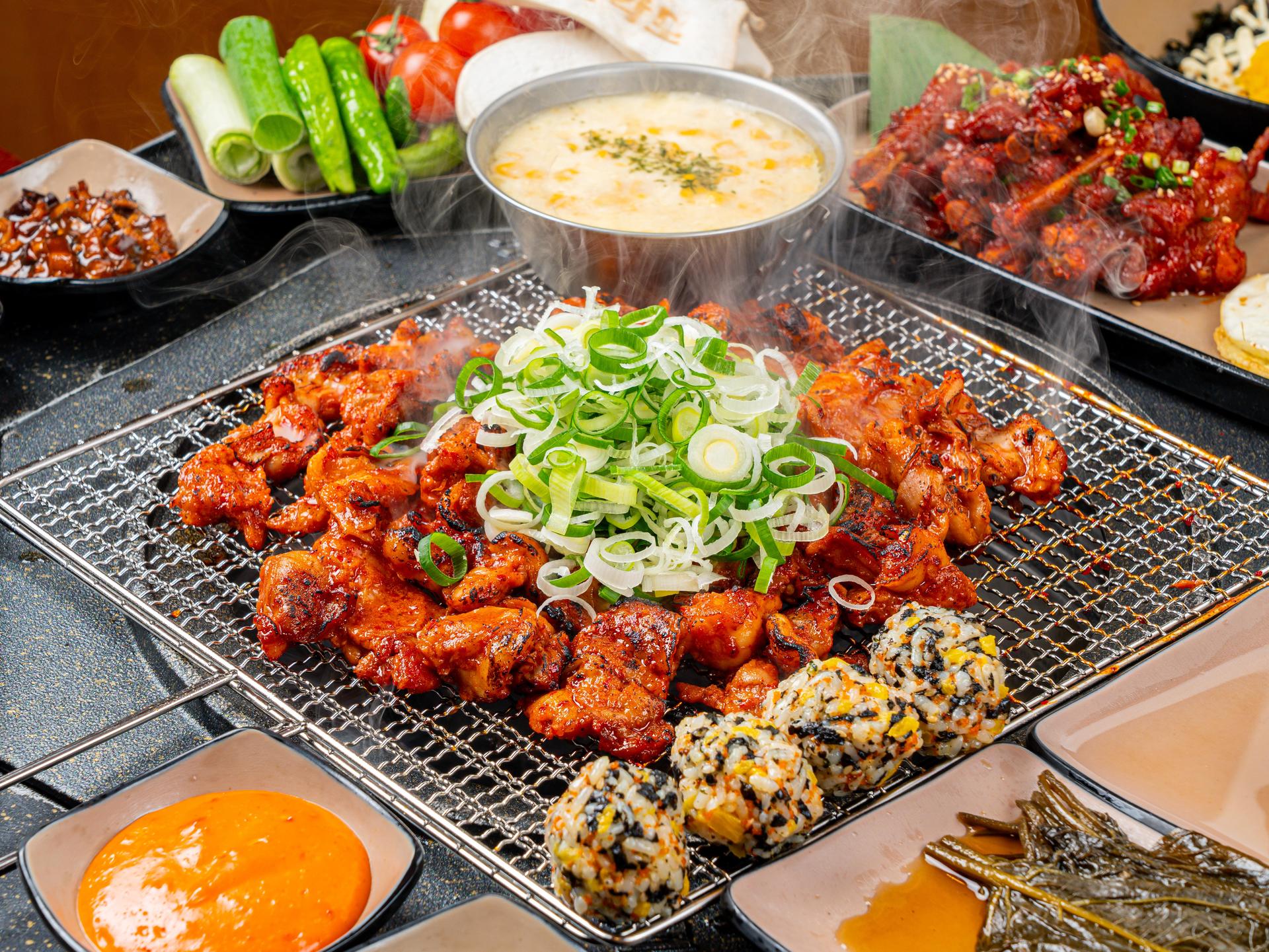 신도림 닭갈비 플레이스 사진촬영, SNS 단체상