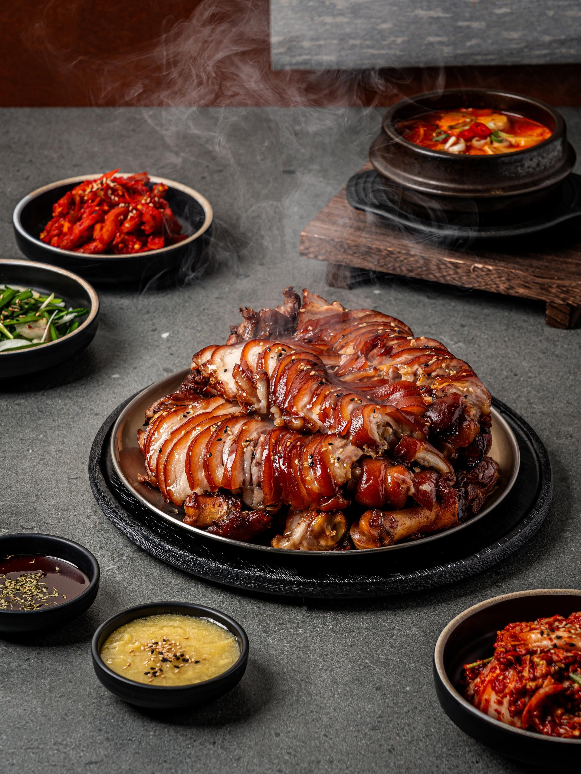 족발 전문점 식당 포스터 만들기 제작