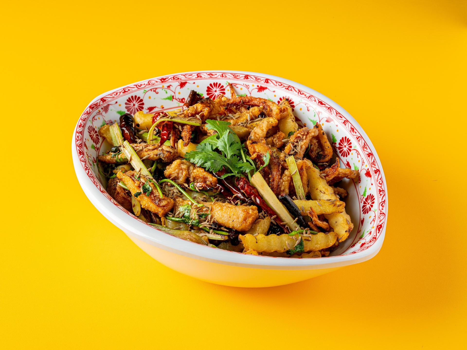 츄카 배달음식사진 - 디테일 컷