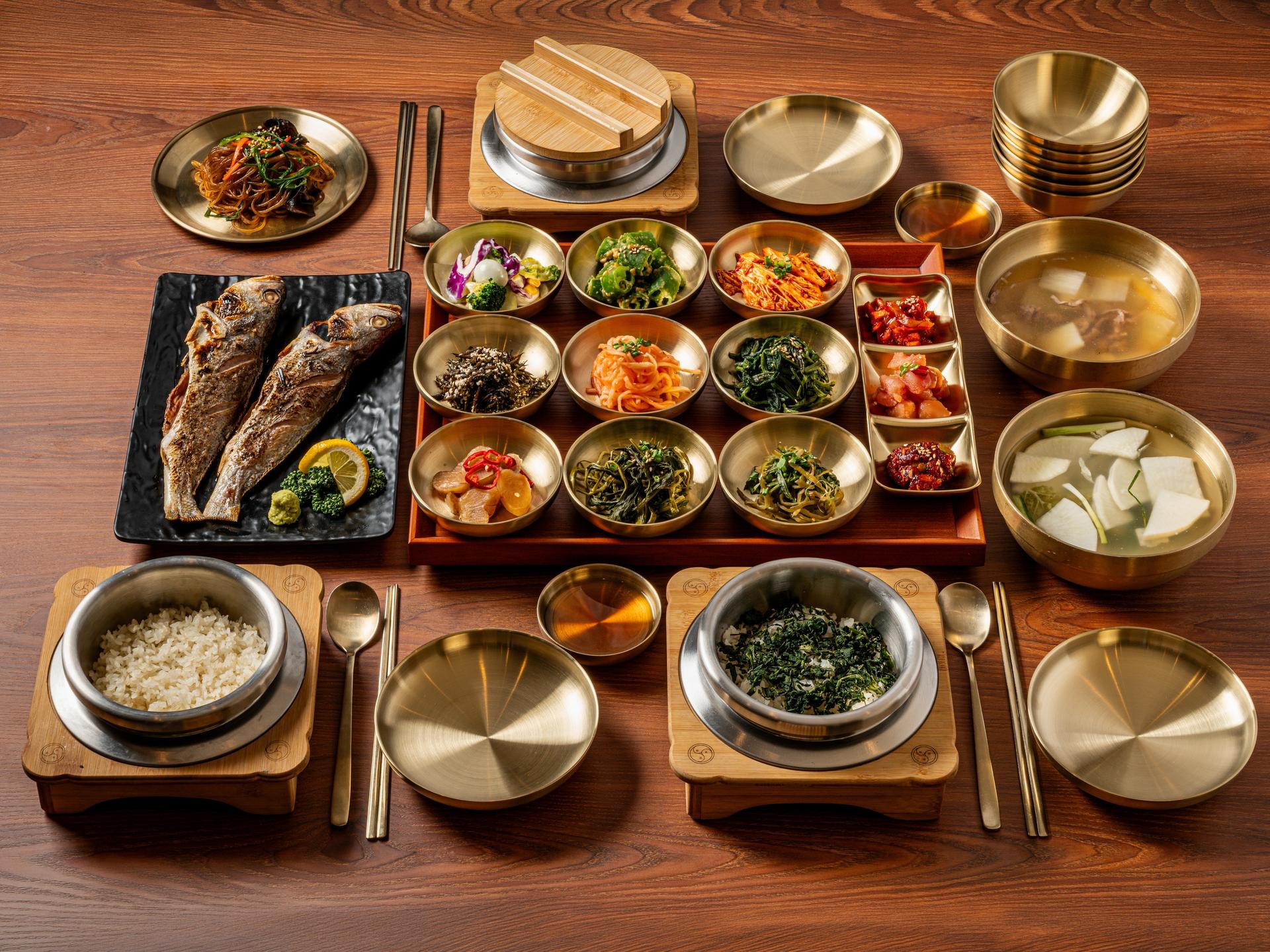잔치집 숯불생선구이 놋그릇 메뉴촬영 - 소몽스튜디오