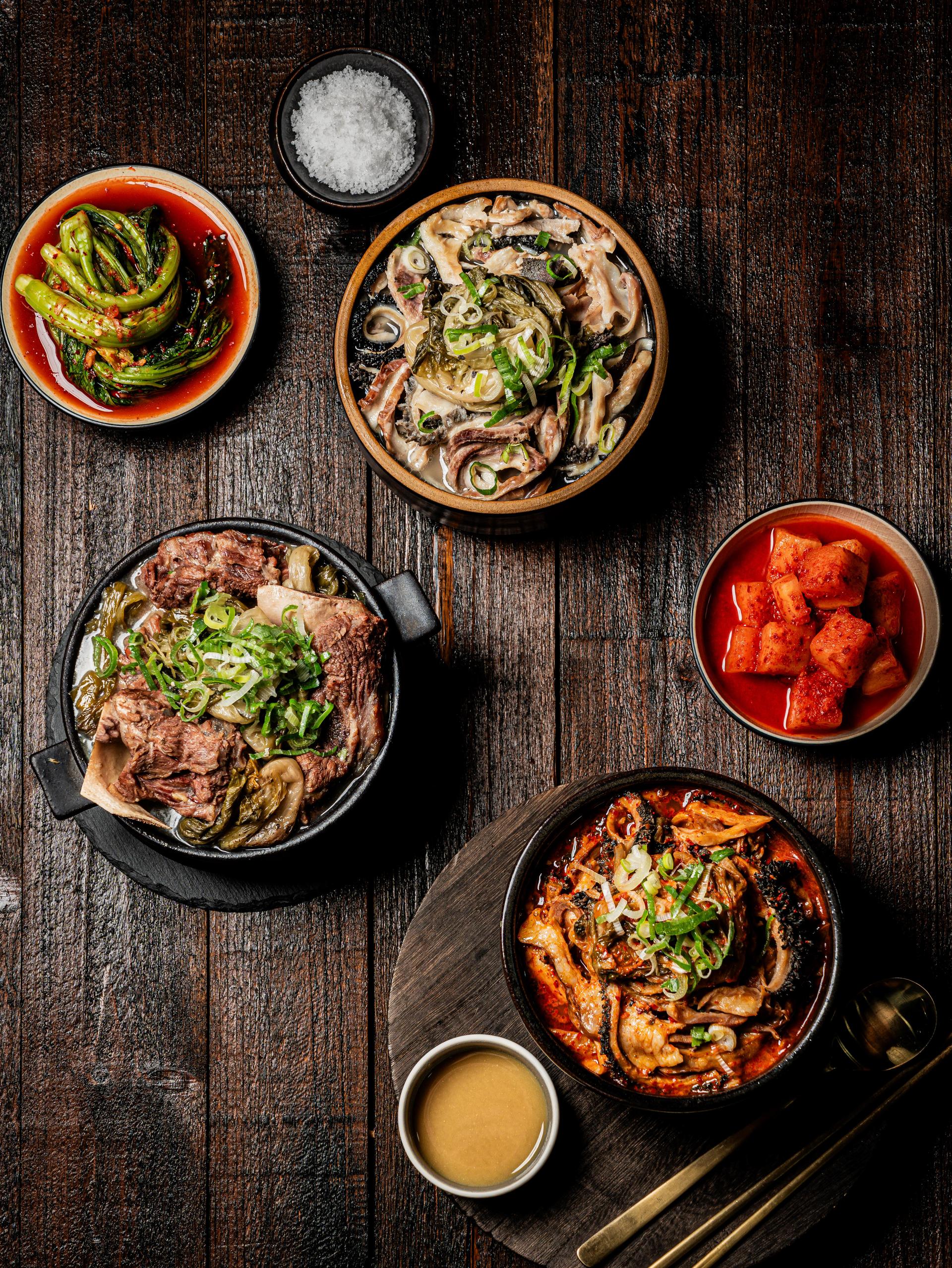 춘천 최고집순대국왕감자탕 음식점 포스터 사진 - 스타일링 컷
