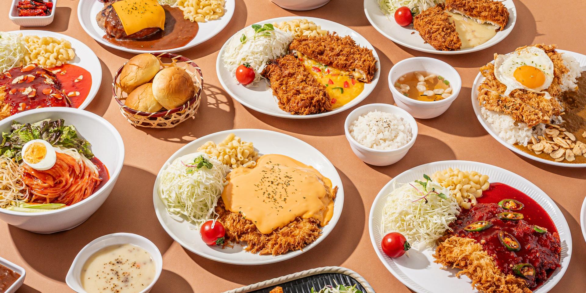 로키 경양식당 음식점 포스터 사진 전체 라인업