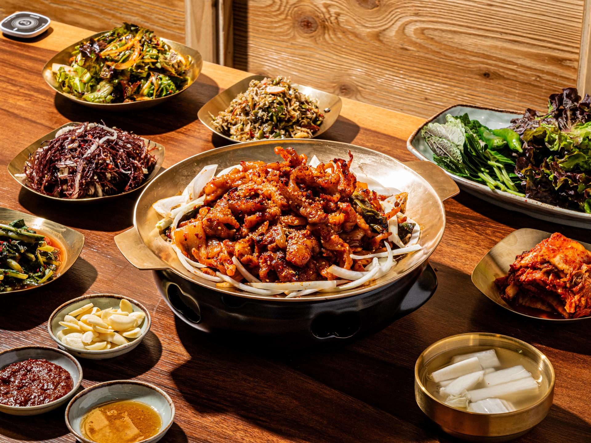엉터리네숯불돼지갈비 메뉴사진 전체 라인업