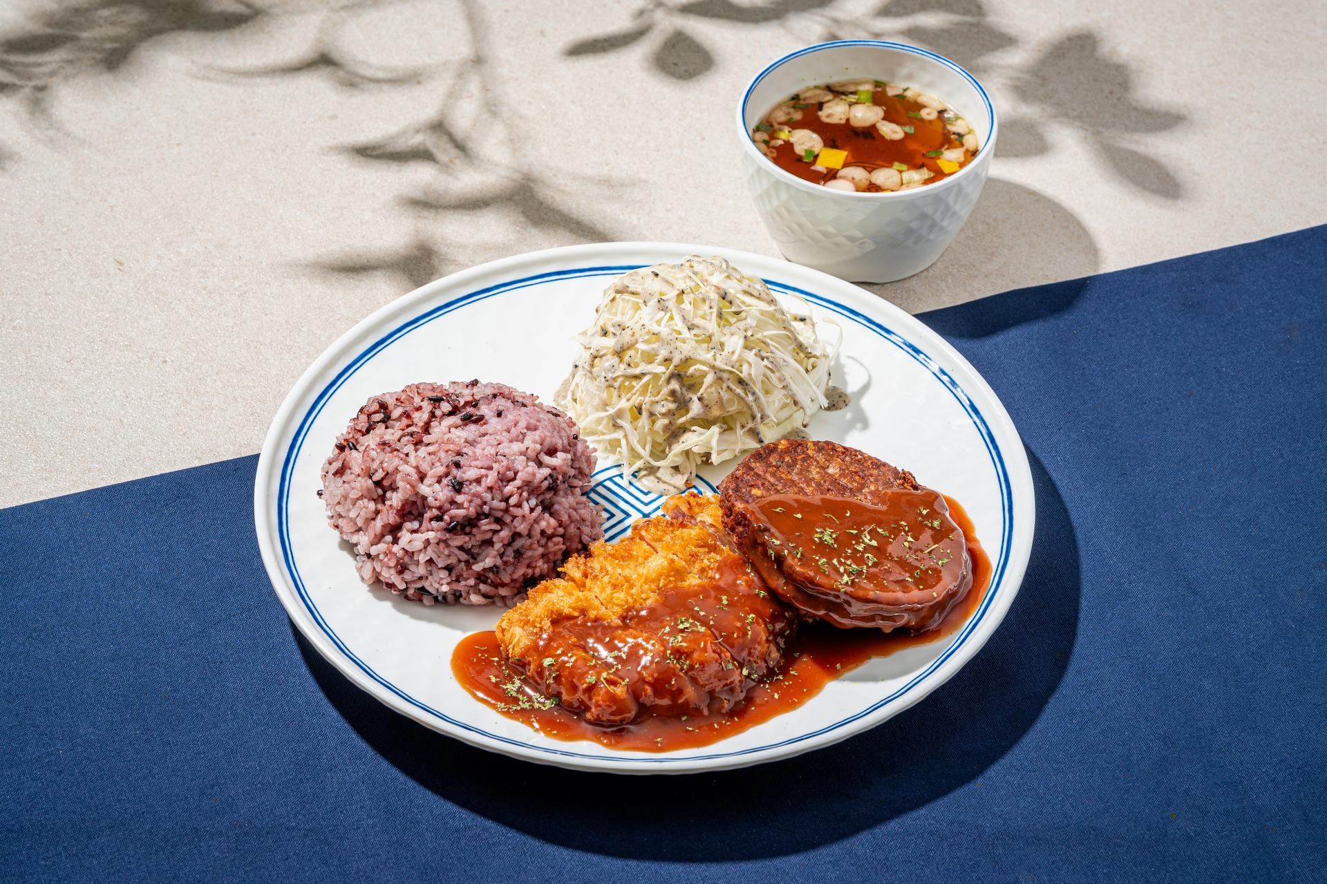 대한냉면 배달음식사진 - 탑뷰 컷