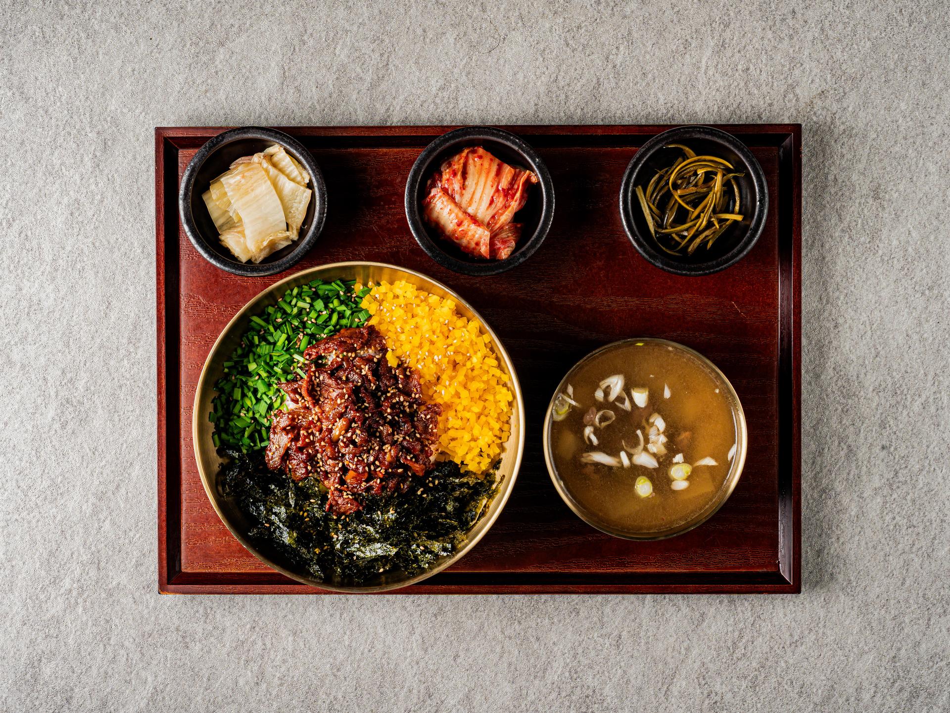 민들레정육식당 메뉴사진 - 탑뷰 컷