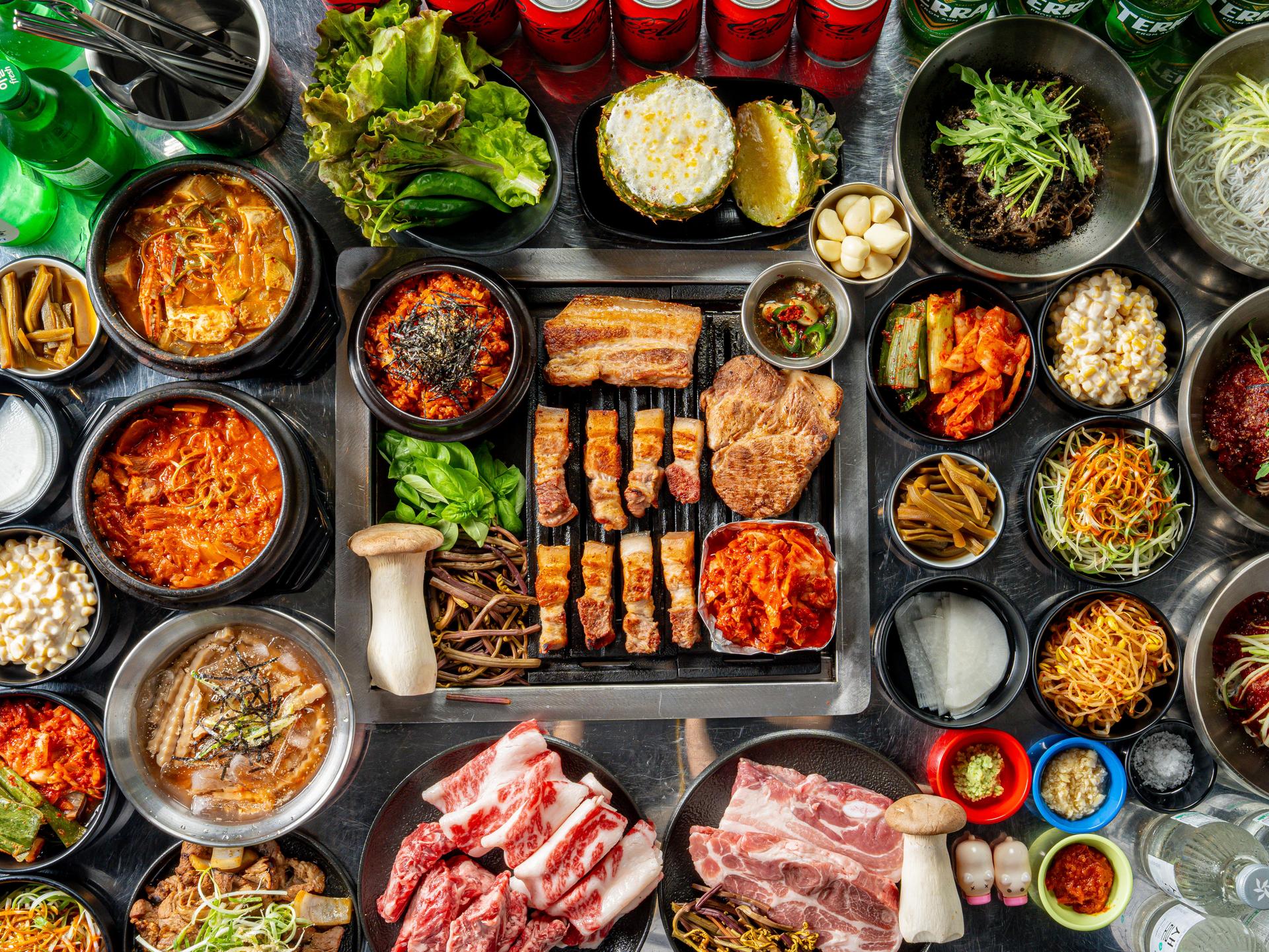 수원 행궁 고깃집 플레이스 대문사진촬영, 인스타 감성 한상