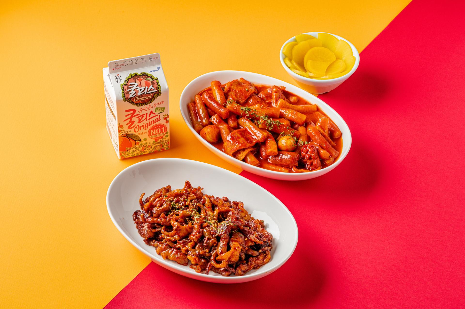 요용떡볶이 분식 배달음식촬영 - 소몽스튜디오